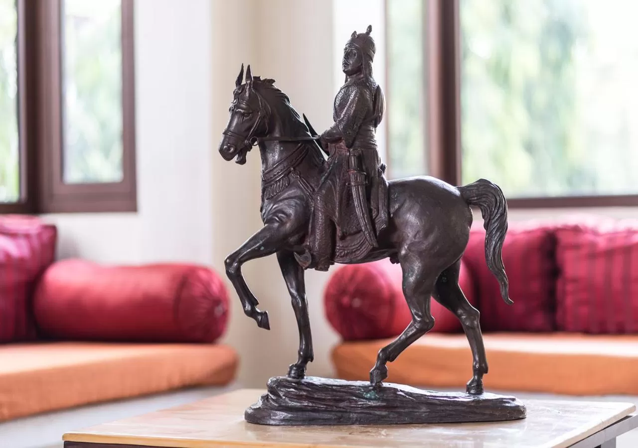 Decorative detail in Dera Rawatsar - Heritage Hotel