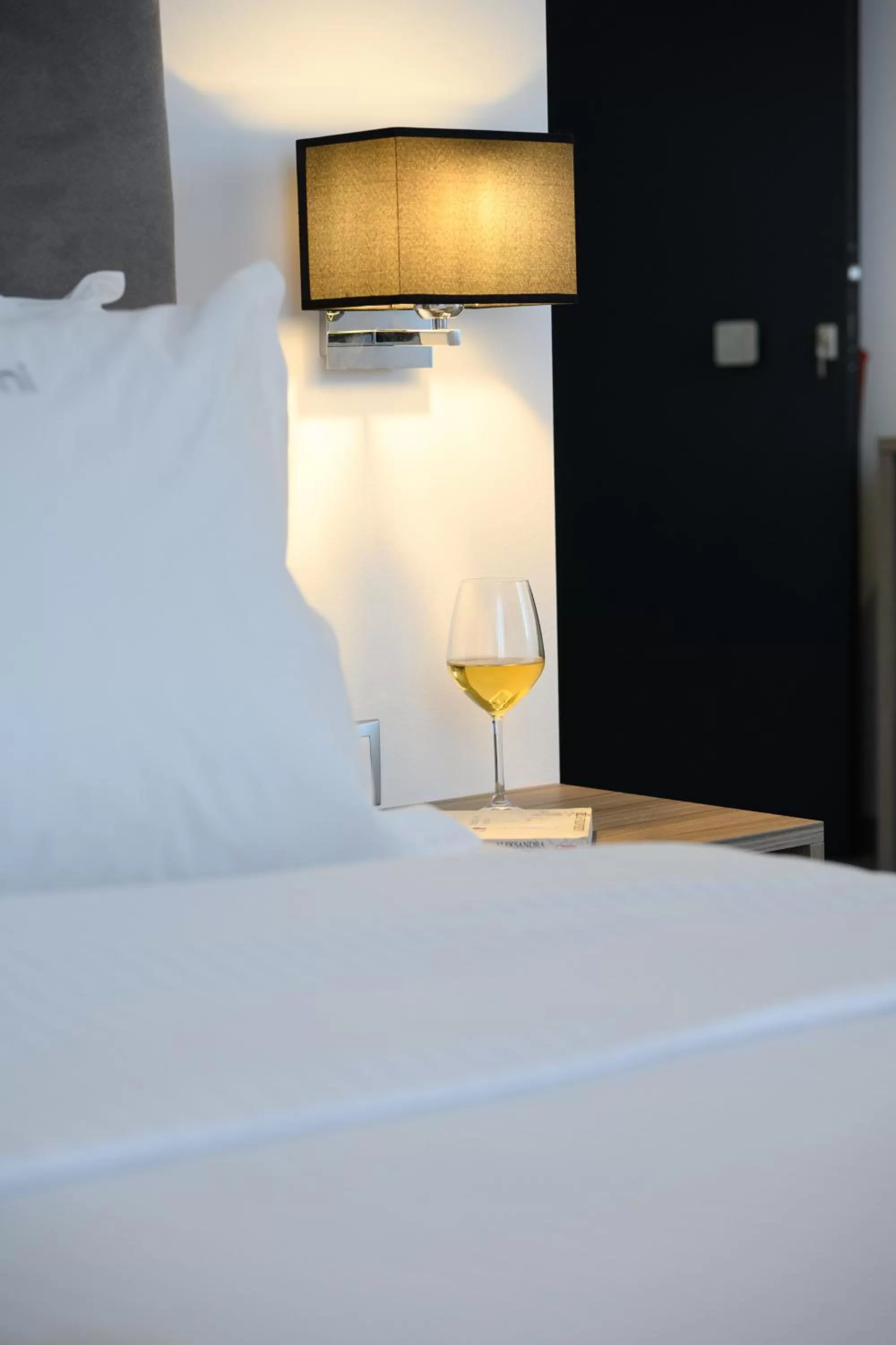 Bed in AMALPHI Corfu City Living