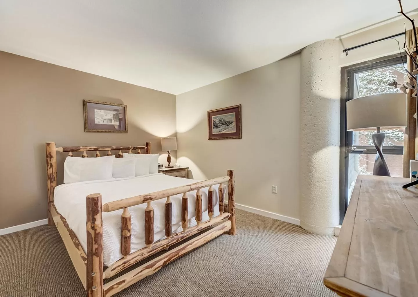 Bed in Silver King by All Seasons Resort Lodging