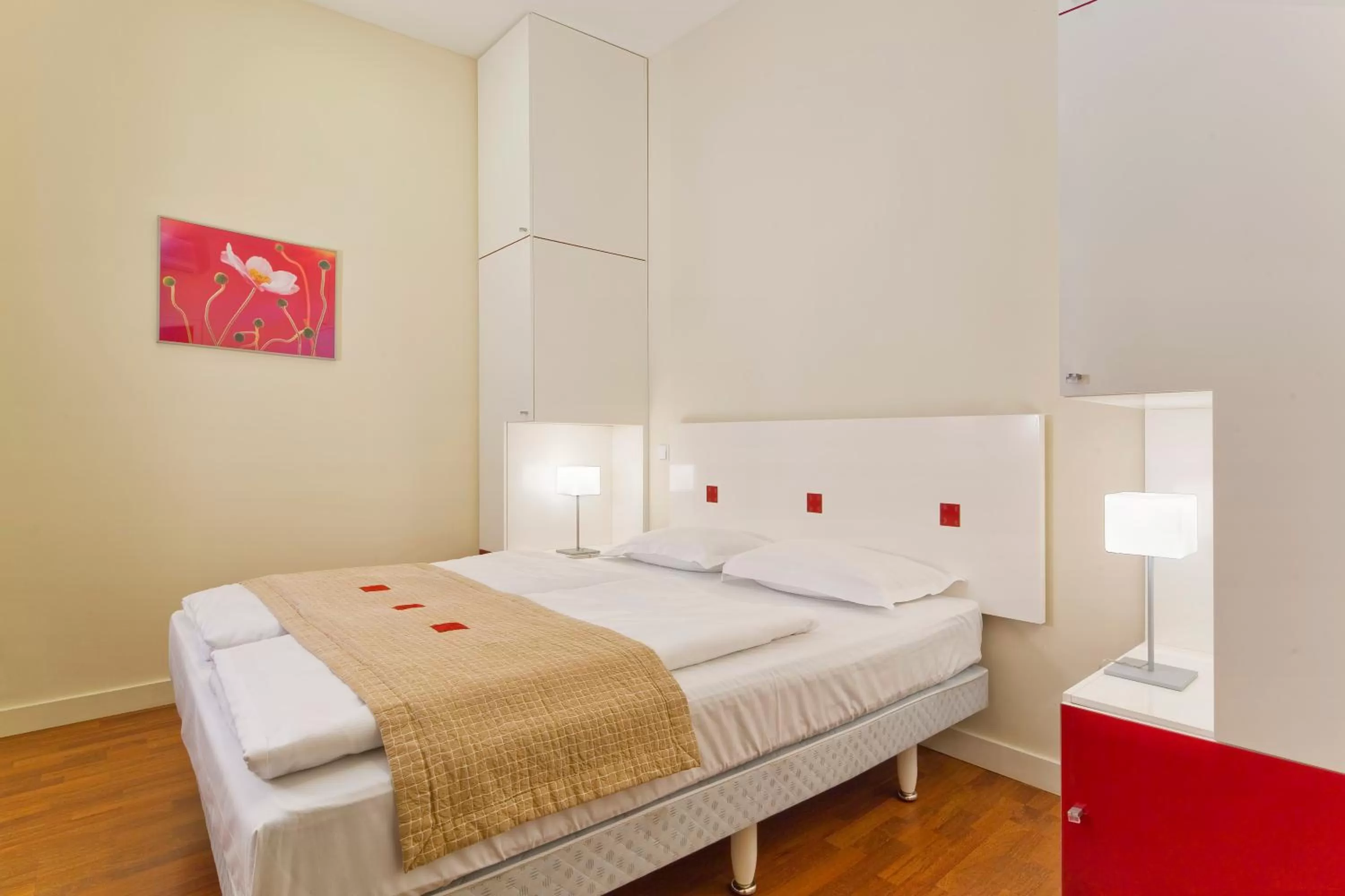 Bed in Mamaison Residence Sulekova Bratislava