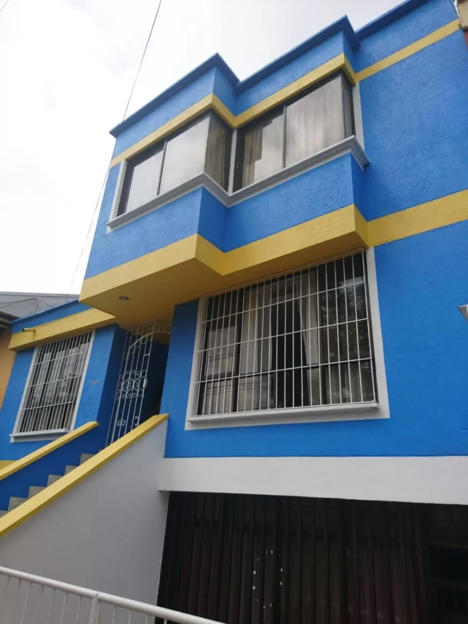 Property building in Casa Azul Boutique Hostel