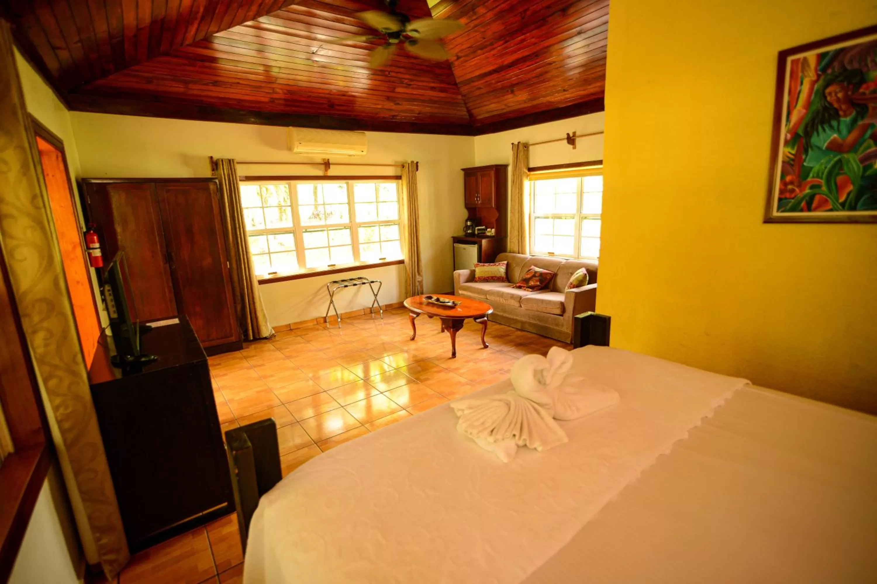 Bed in KikiWitz Resort