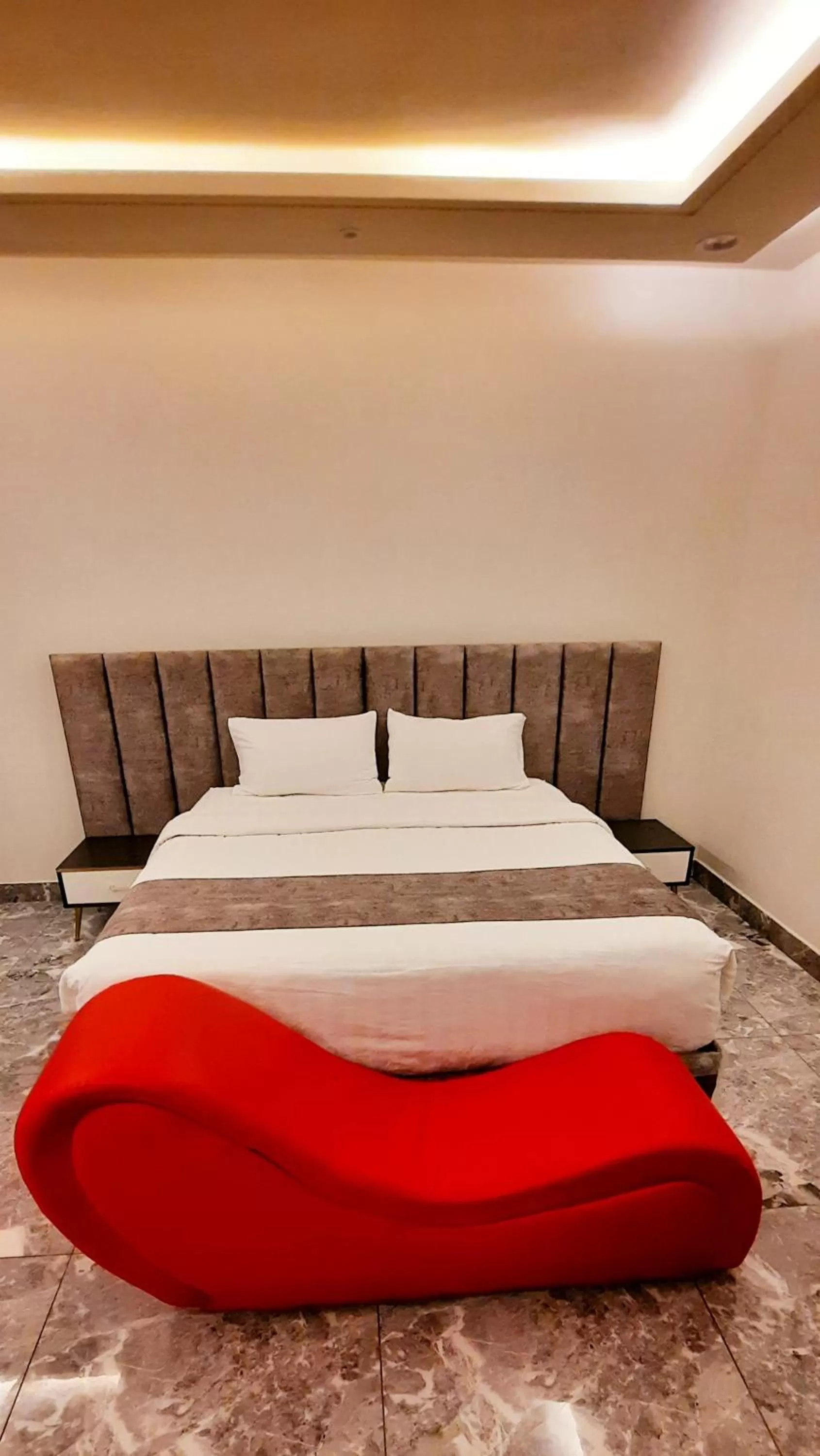 Bed in جولدن نيو جوان - Golden New Gewan - للشقق المخدومة