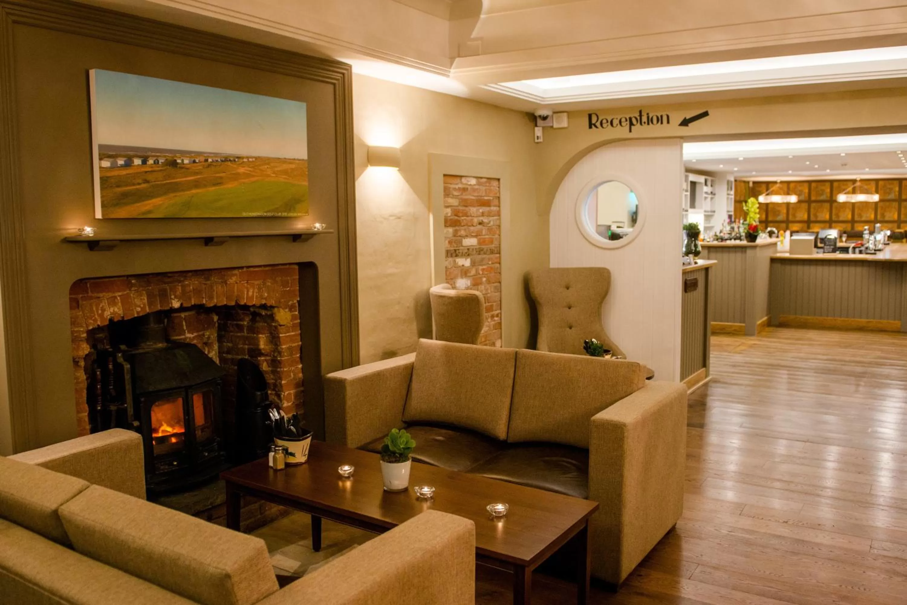 Communal lounge/ TV room, Seating Area in The Lodge