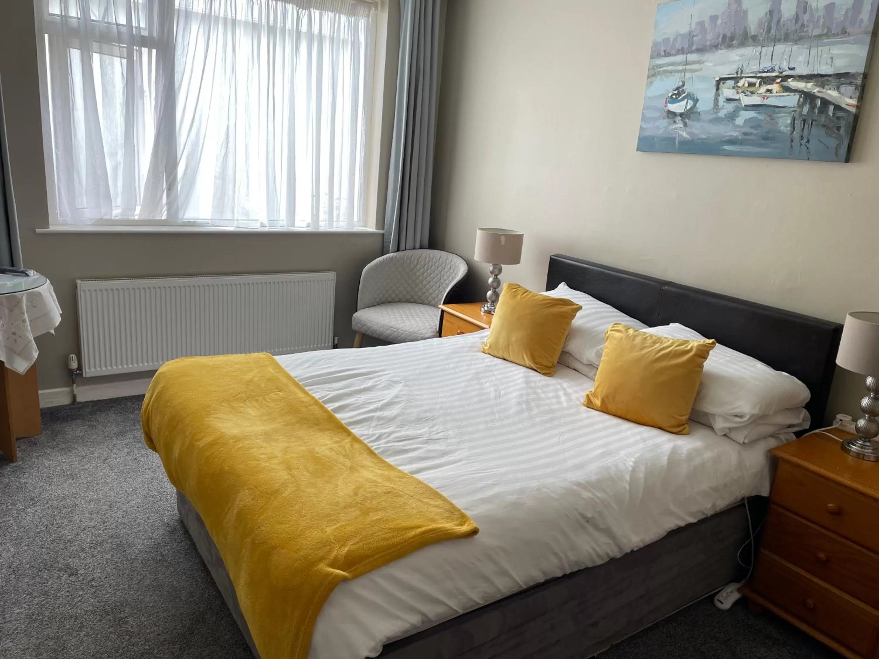 Bed in Fountain House B&B