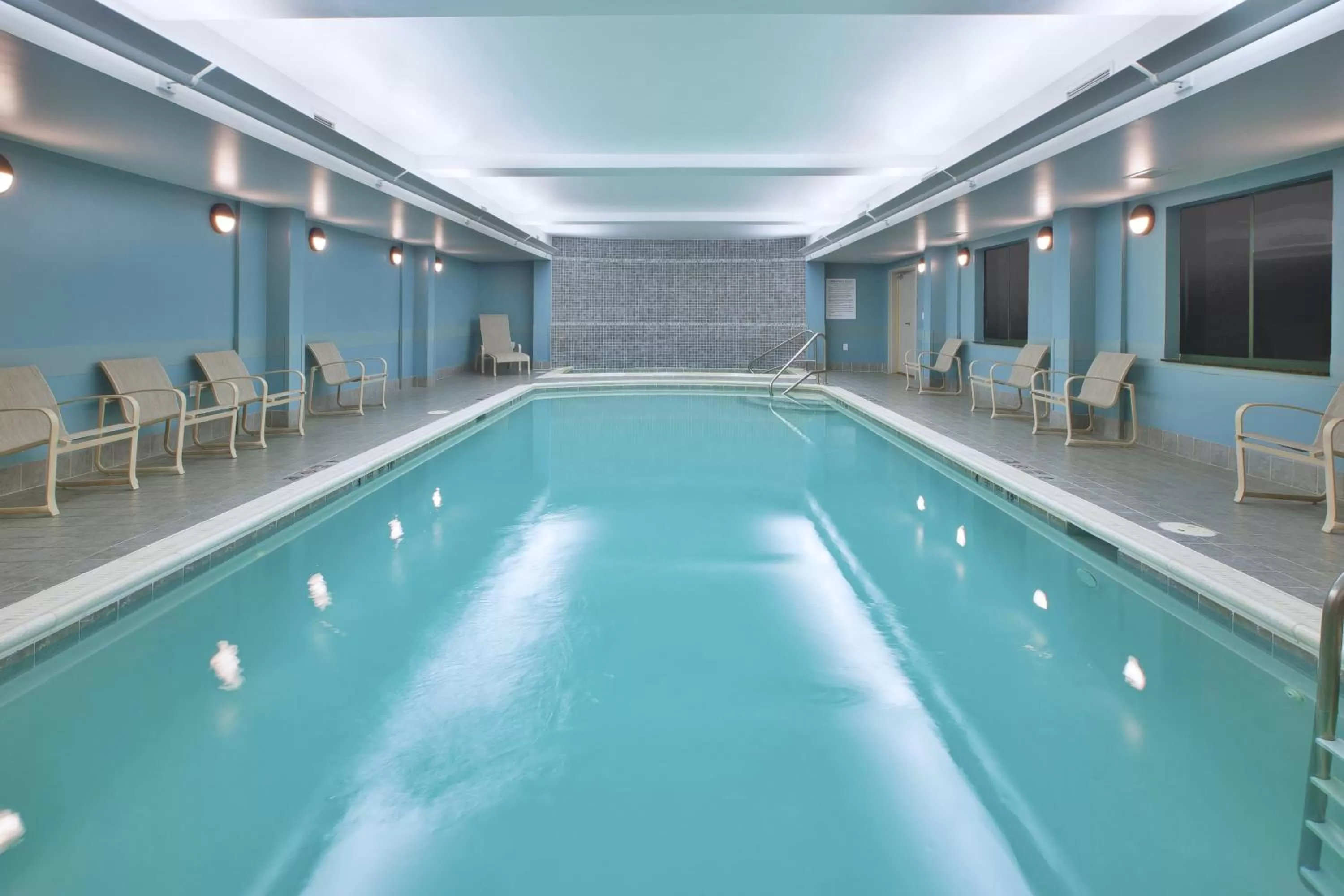 Swimming pool in Holiday Inn Express Rochester-Victor by IHG