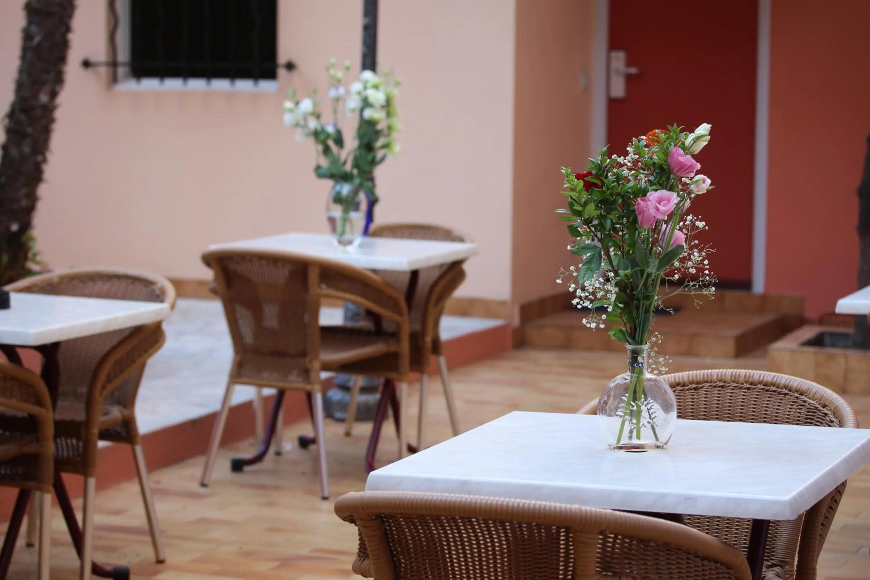Patio in Hotel Menton Riviera
