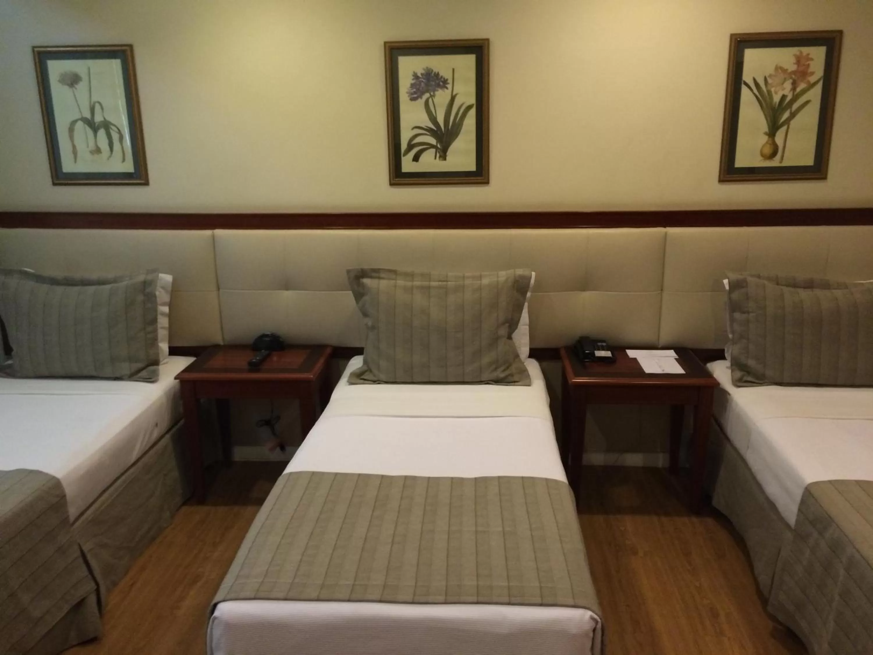 Bed in Olinda Rio Hotel