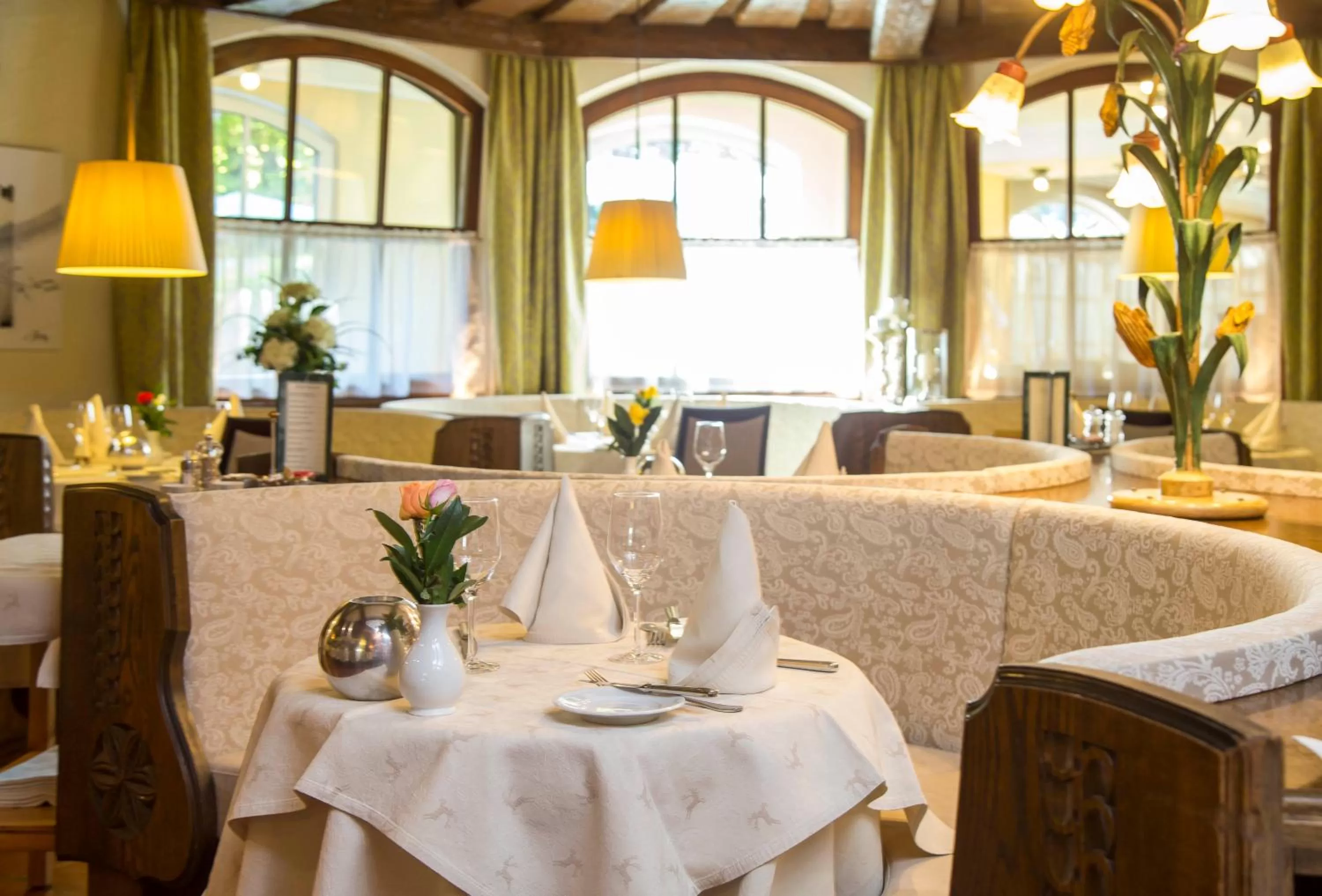 Restaurant/places to eat in Hotel Hubertushof