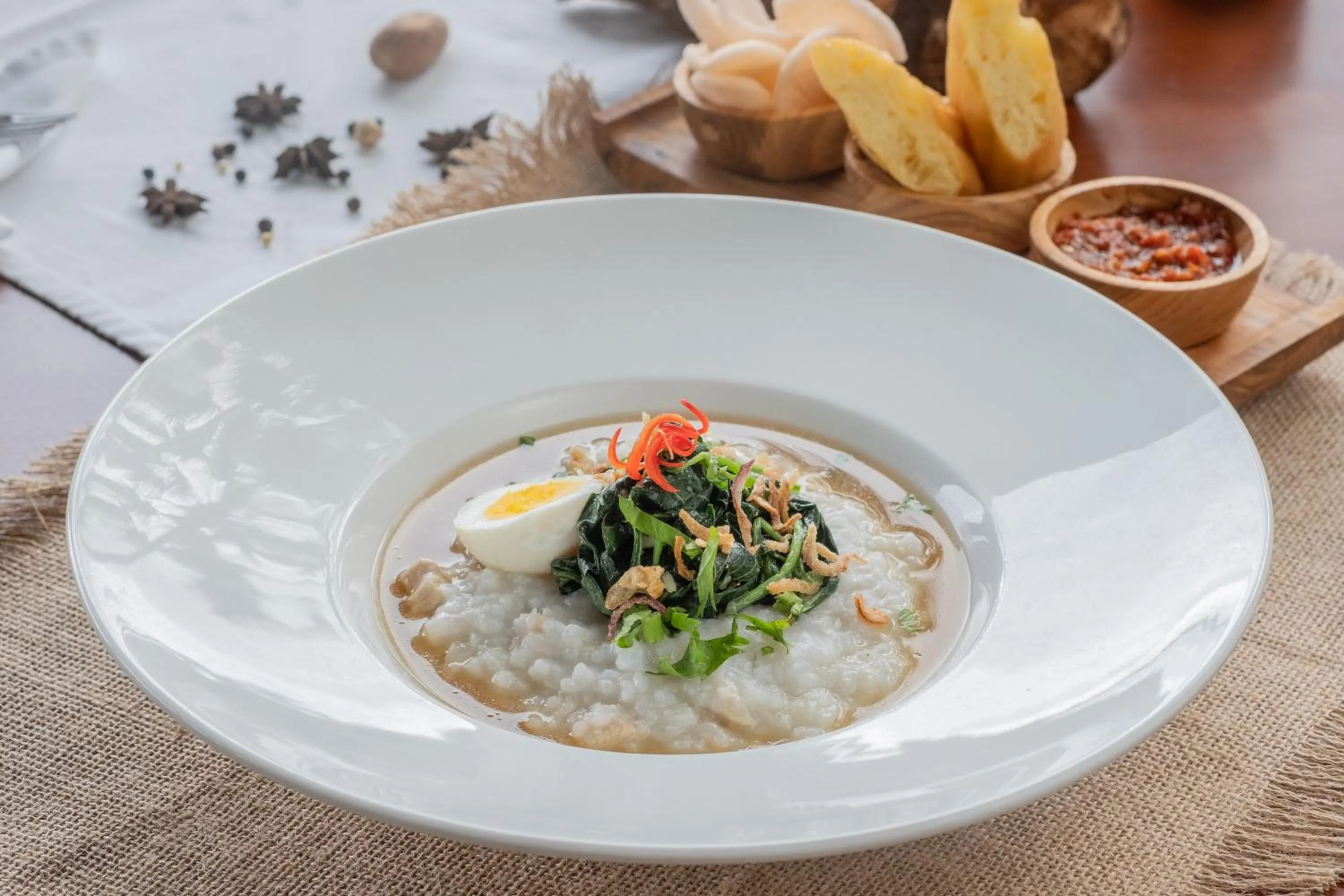 Food in The Kayon Valley Resort