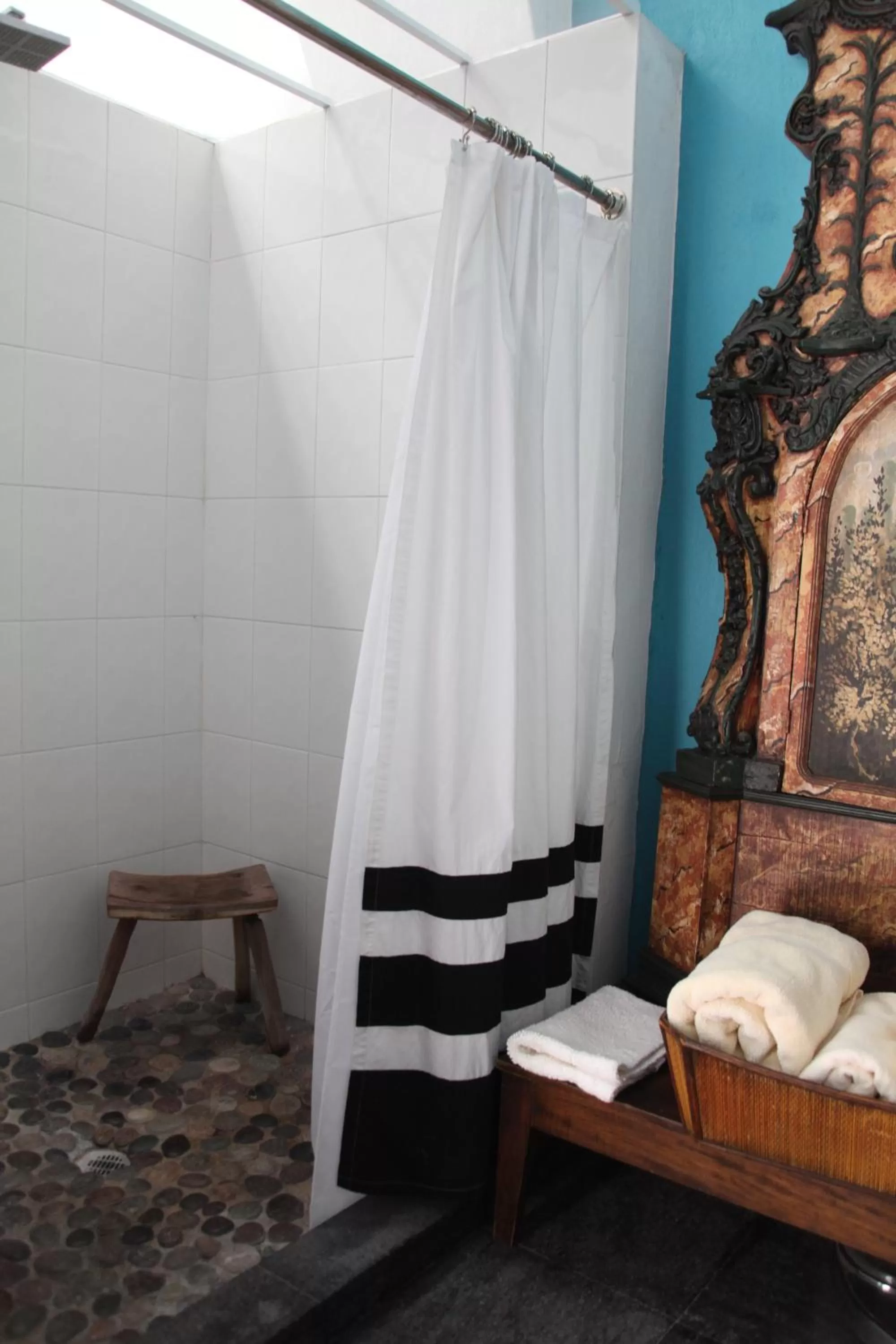Bathroom, Bed in La Casa del Atrio