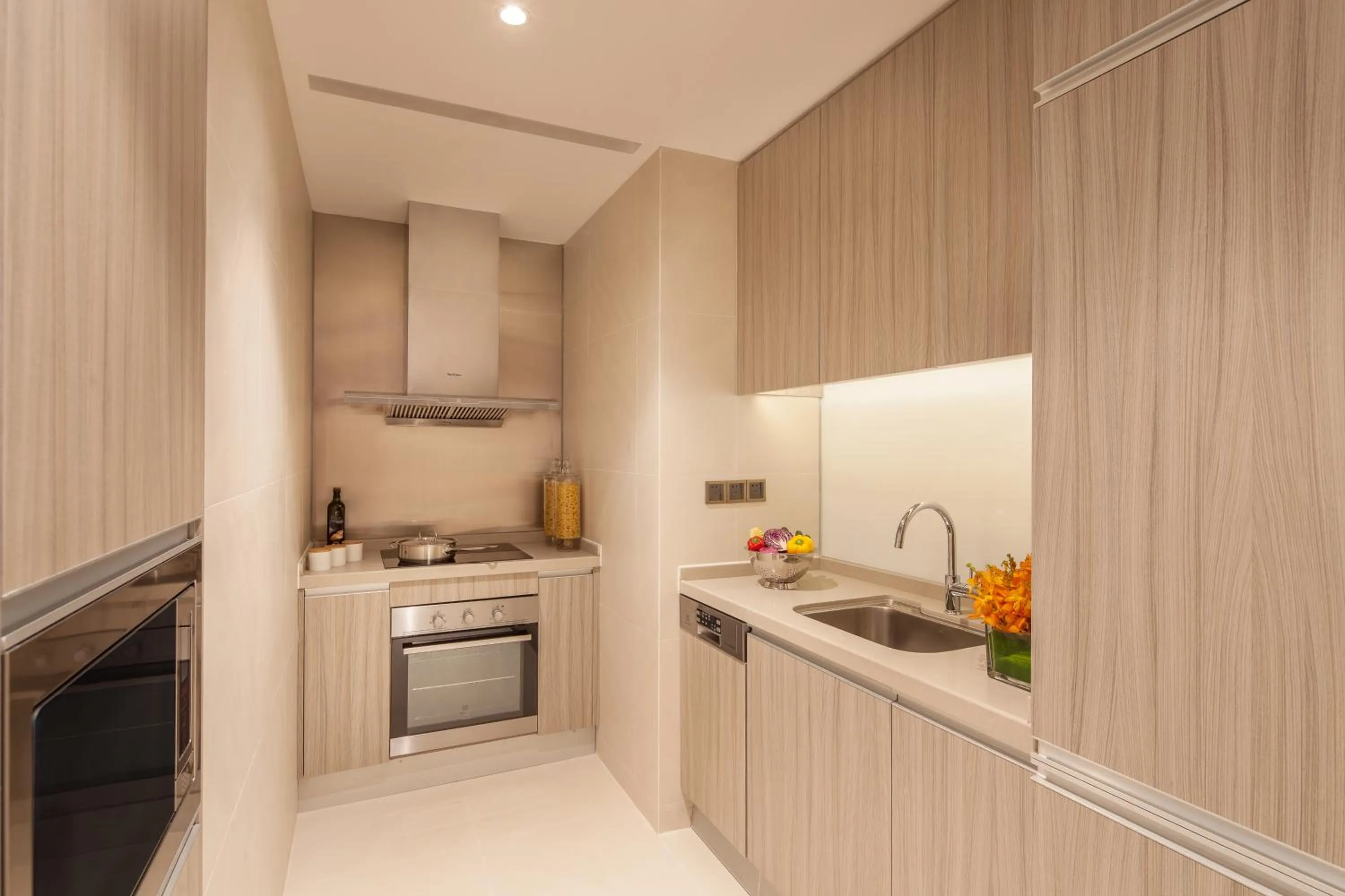 Kitchen or kitchenette in Ascott Raffles City Shenzhen