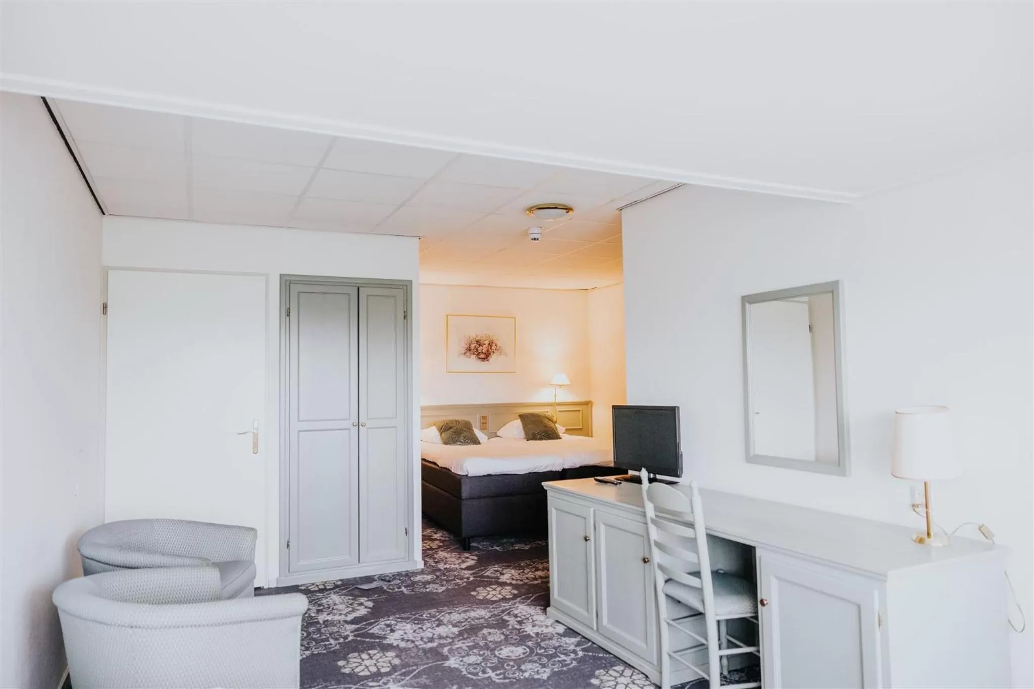 Bedroom in Hotel Sportsbar & Brasserie Dorhout Mees