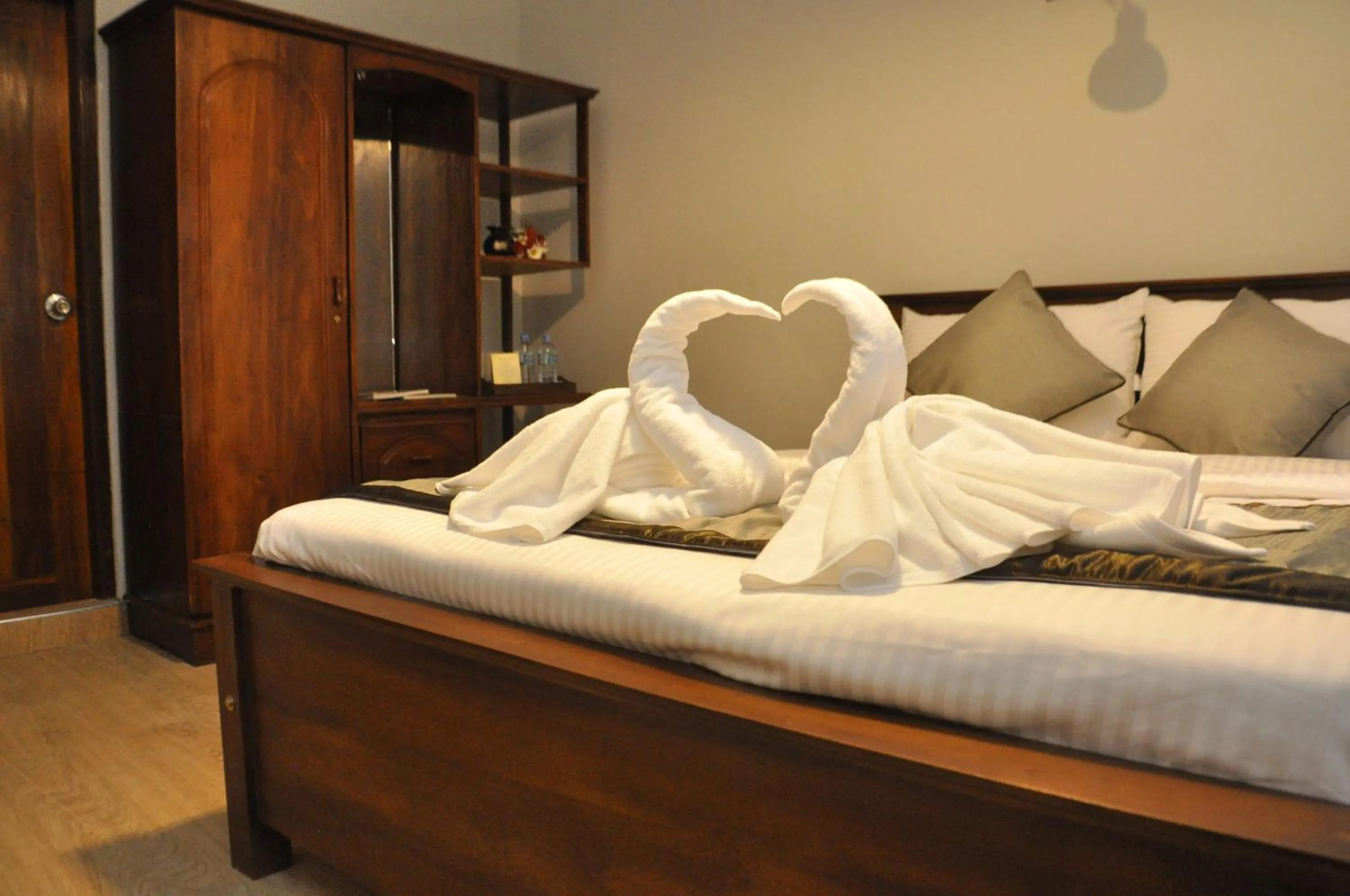 Bed in Forest View Lodge