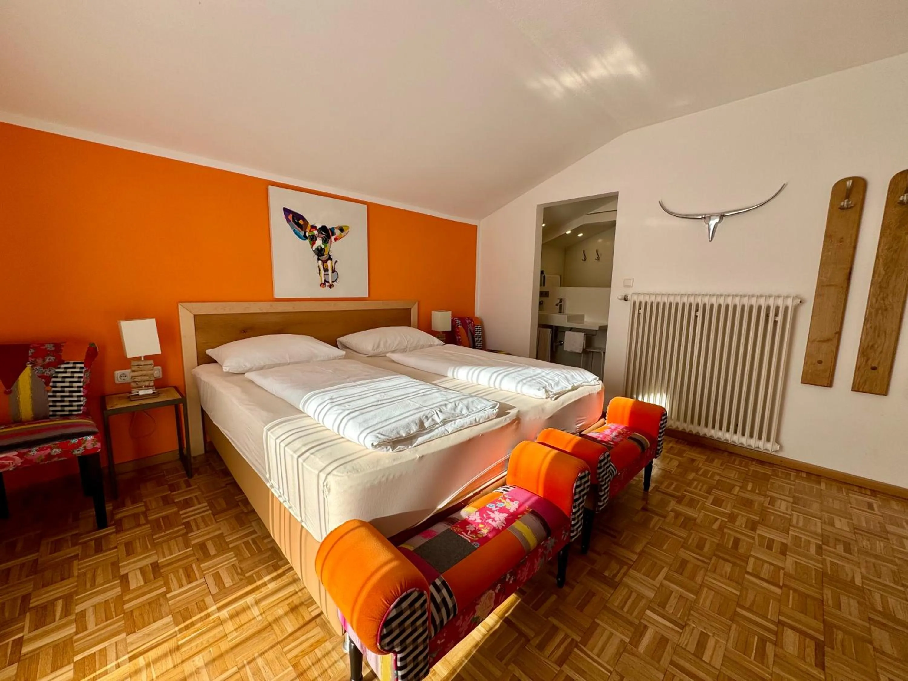 Bed in Boutique Hotel Oase