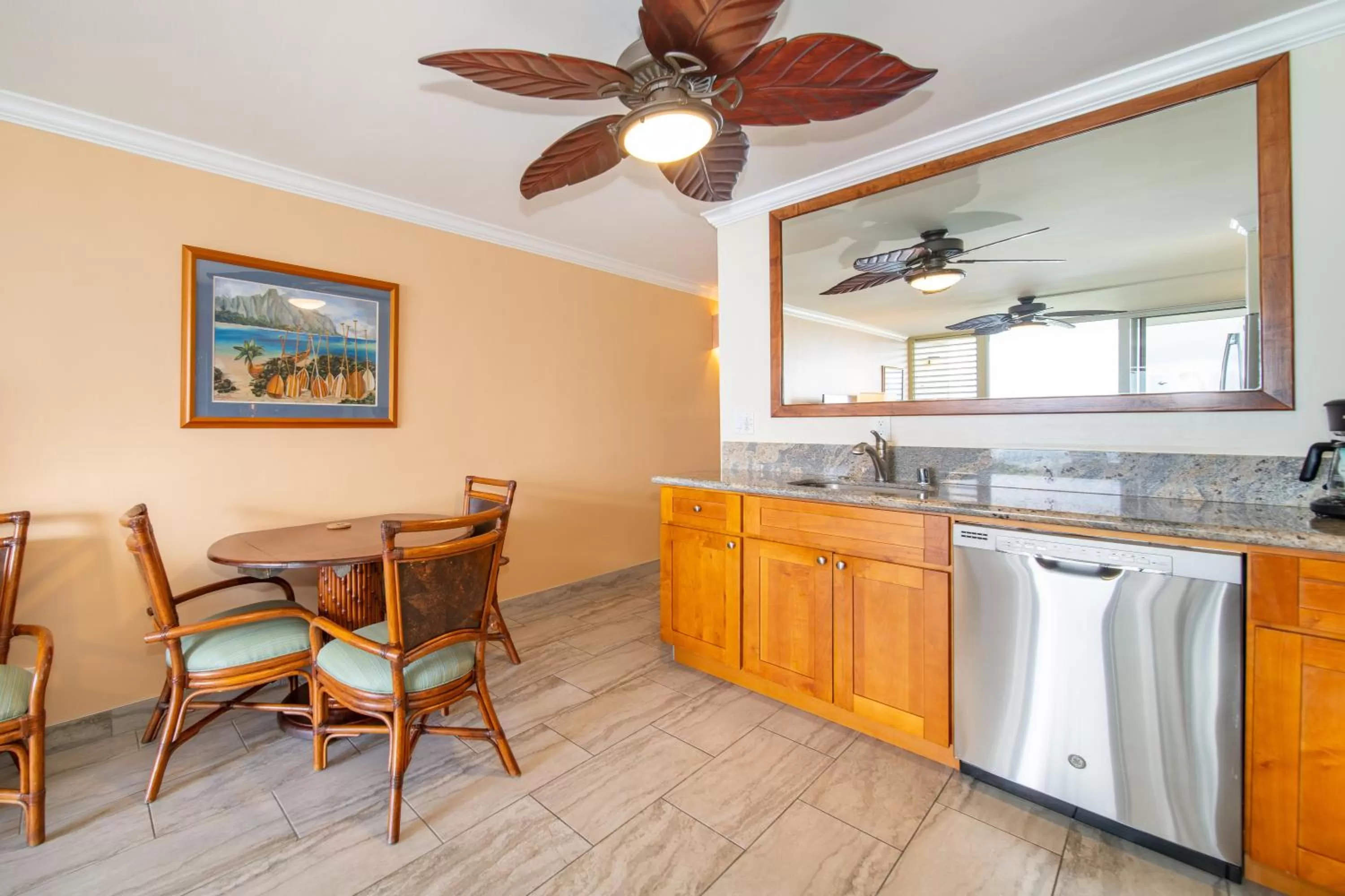 Kitchen or kitchenette in Napili Shores Maui by OUTRIGGER - No Resort & Housekeeping Fees
