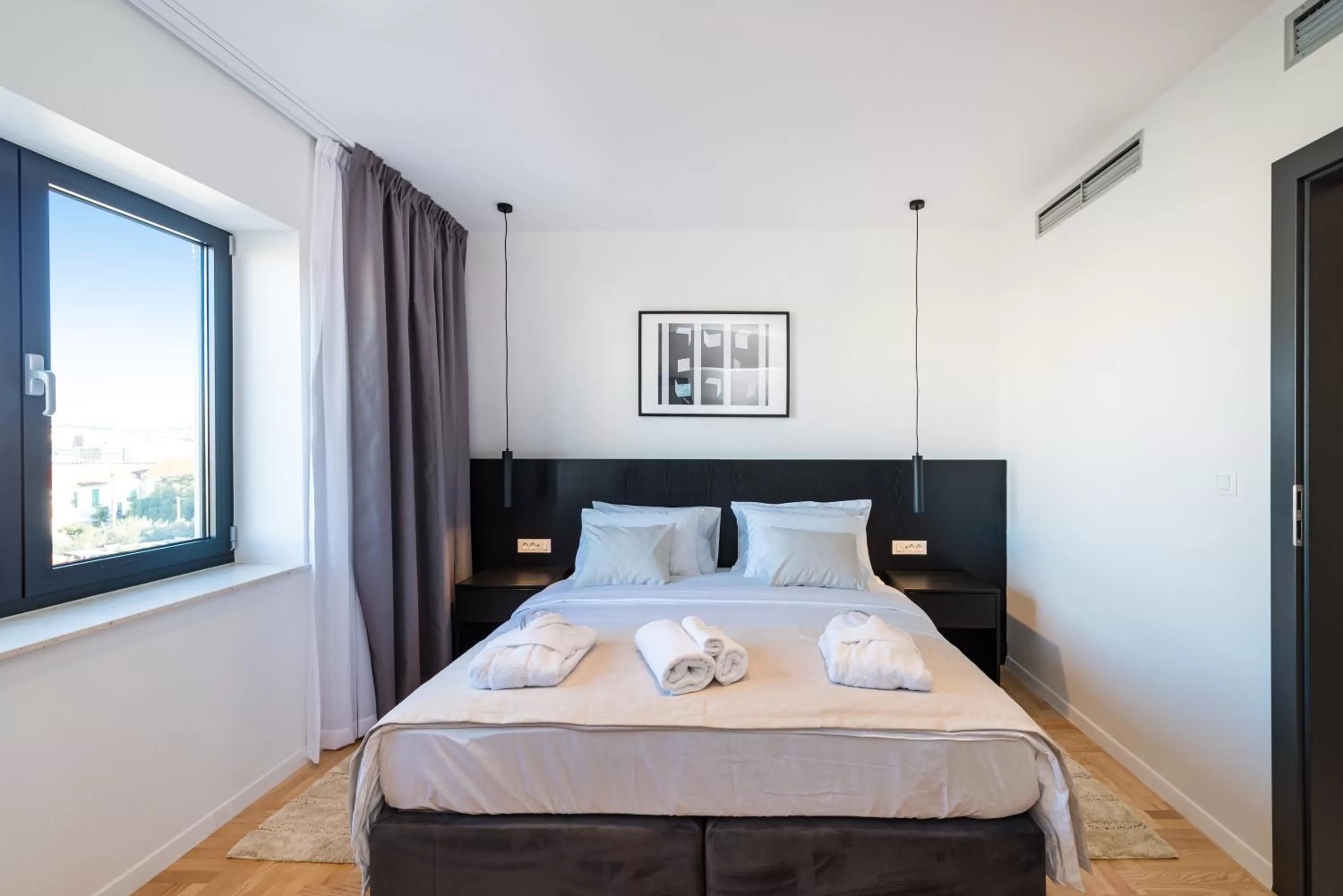 Bed in Miramare Hotel