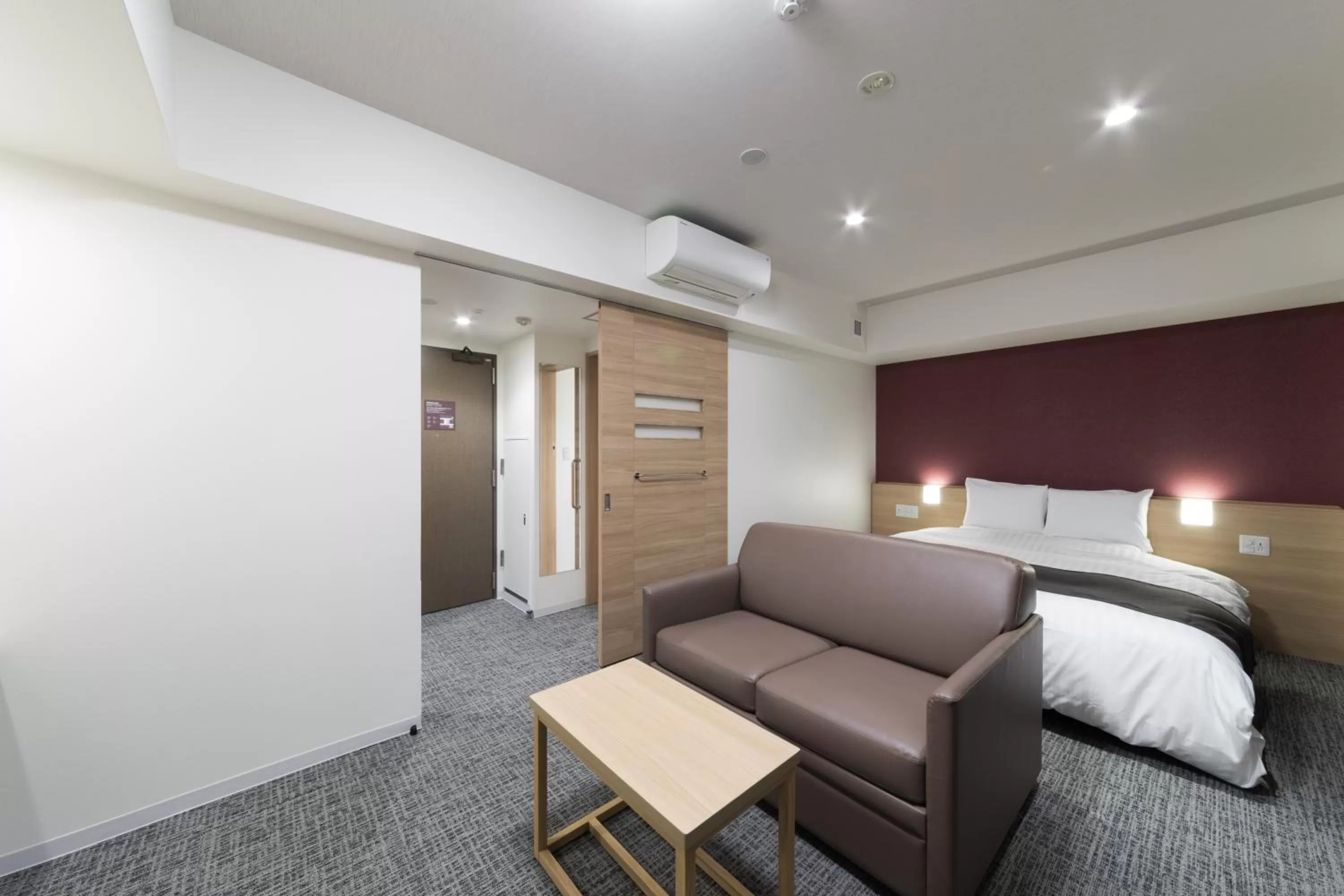 Photo of the whole room, Bed in Dormy Inn Matsuyama Natural Hot Spring