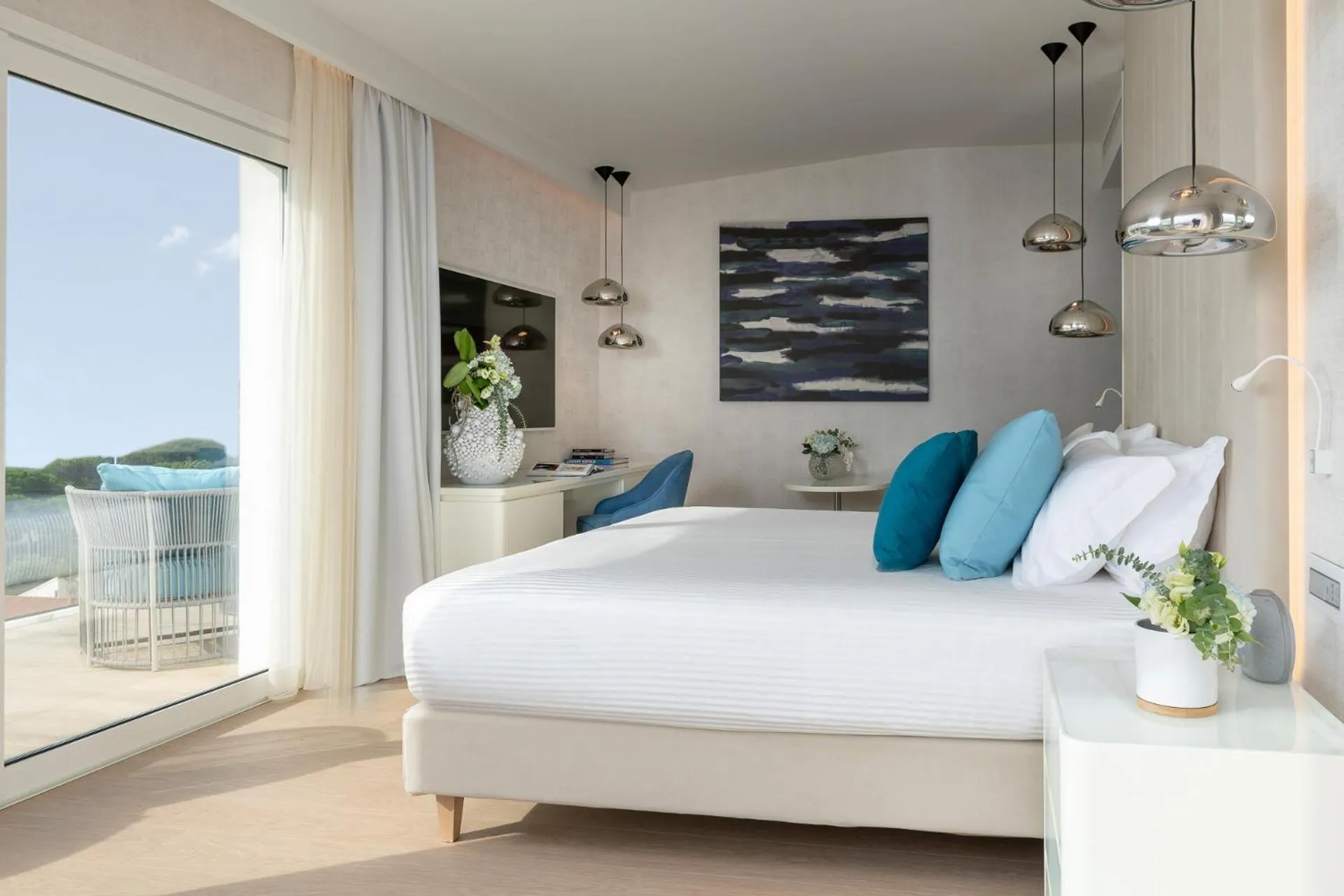 Bed in Atlantic Hotel & SPA