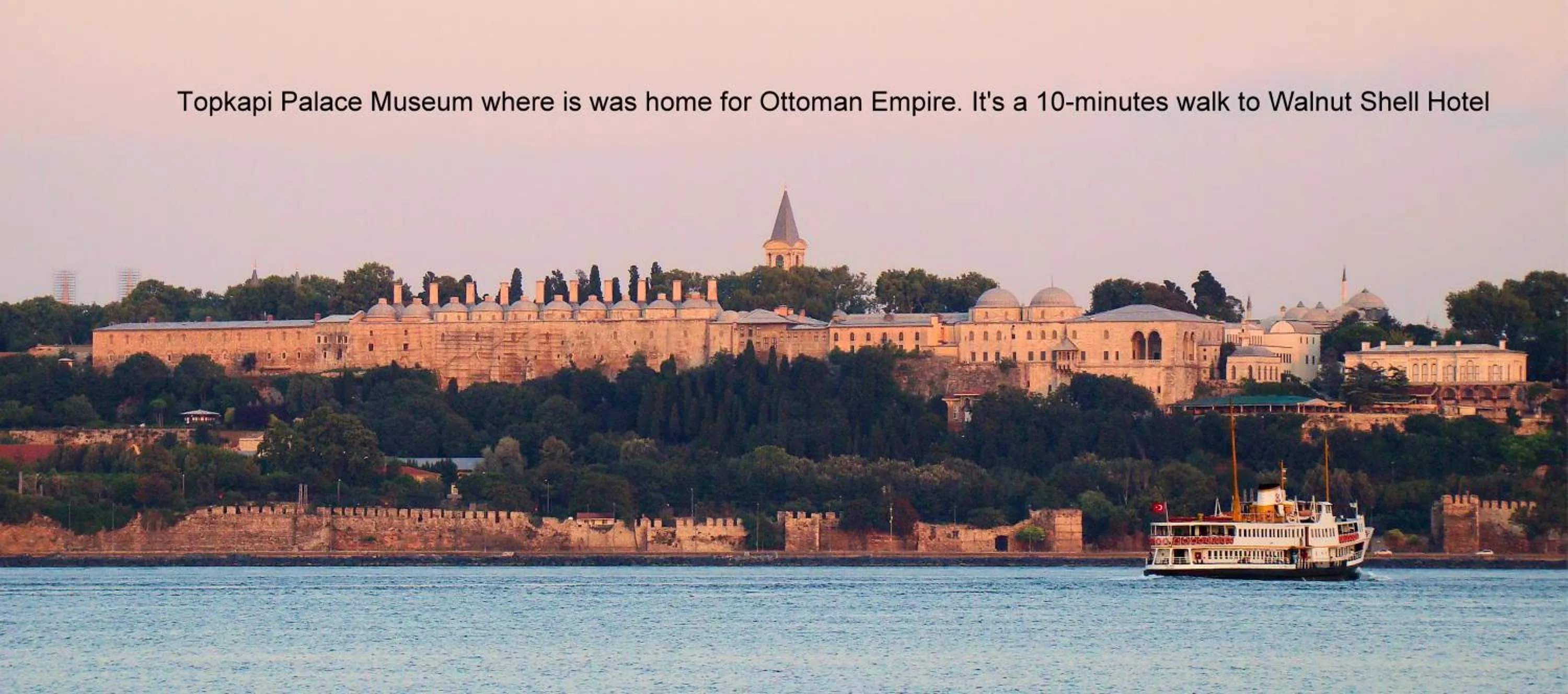 Nearby landmark in Walnut Shell Hotel