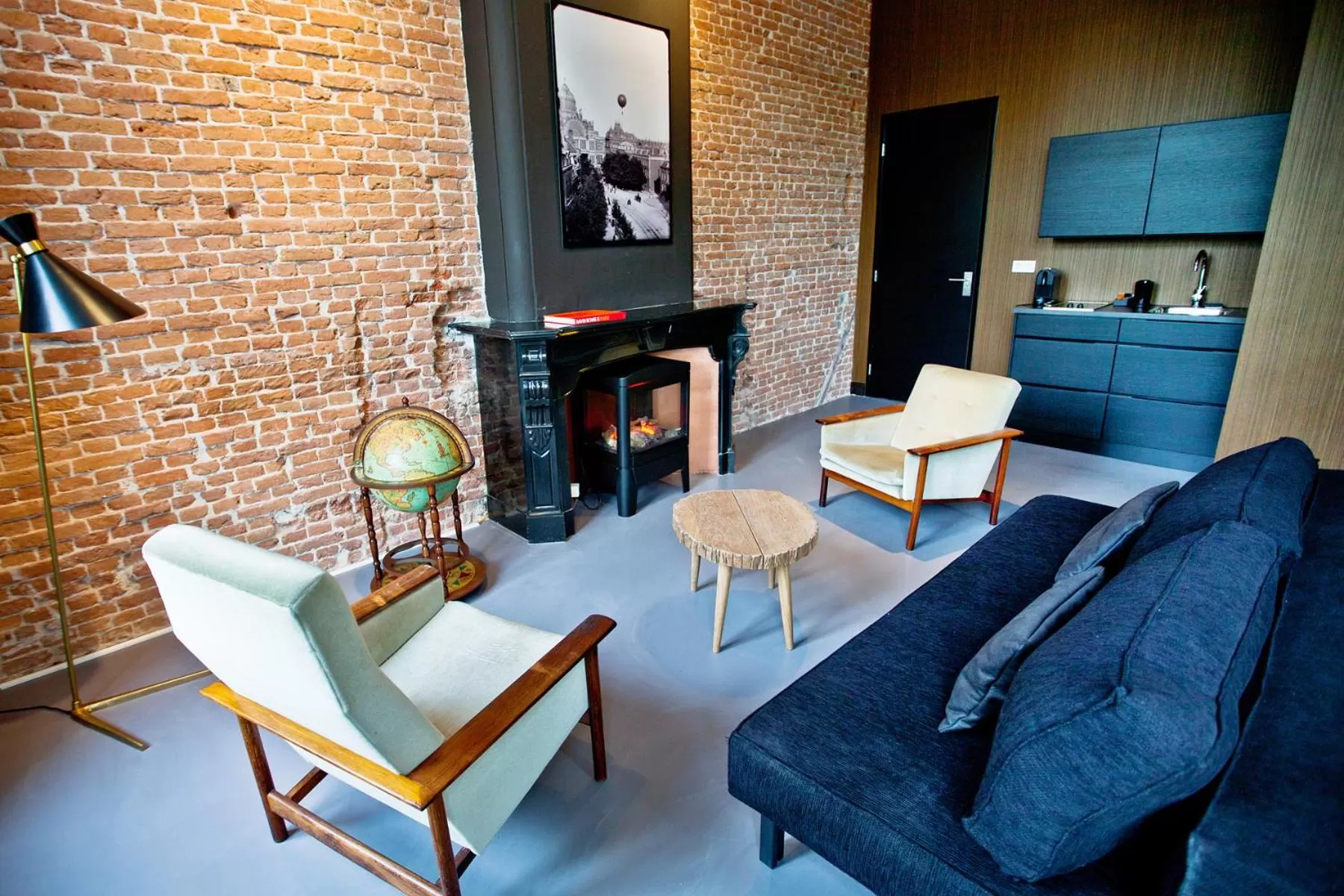 Seating Area in V Lofts