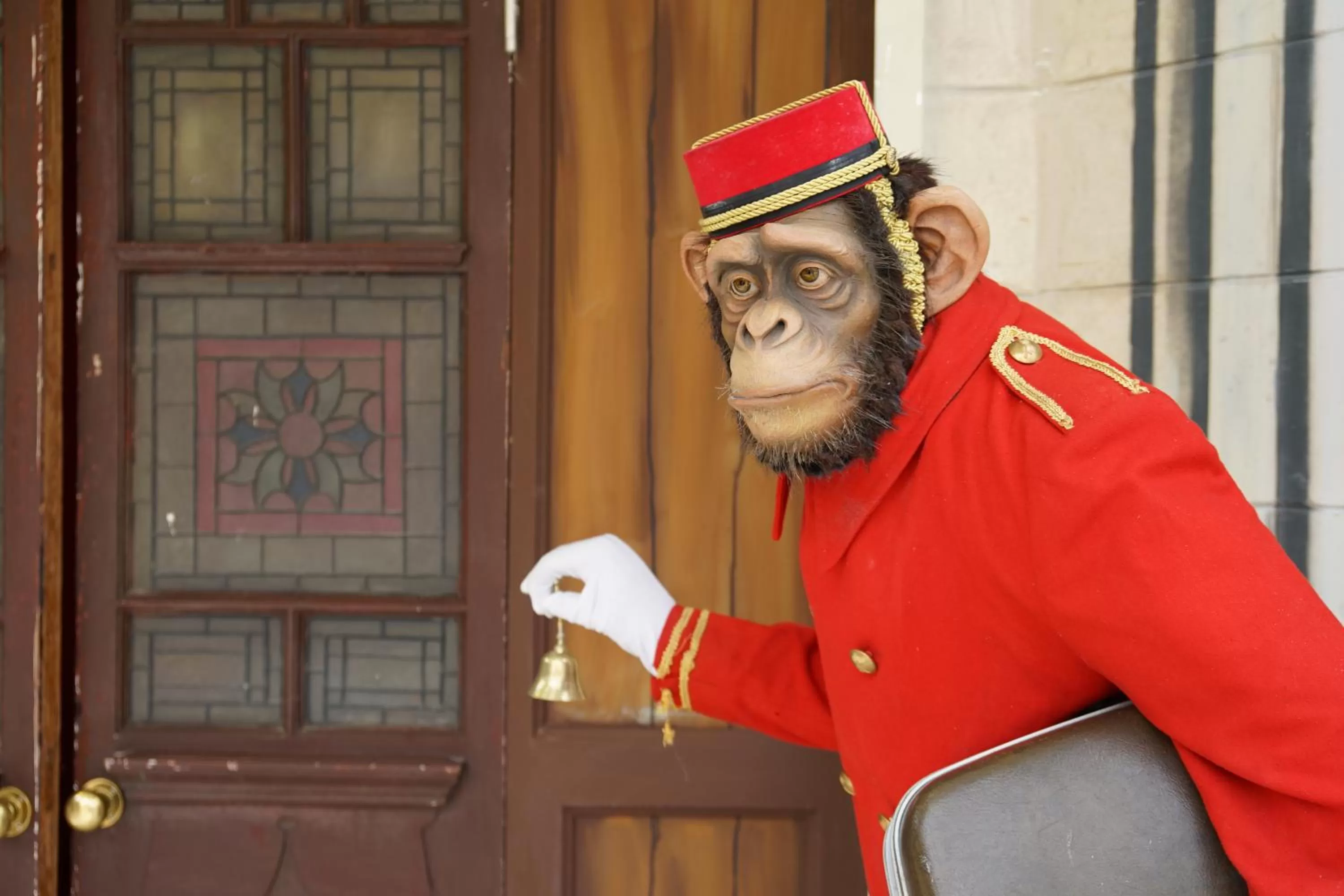 Facade/entrance in The Walled Off Hotel