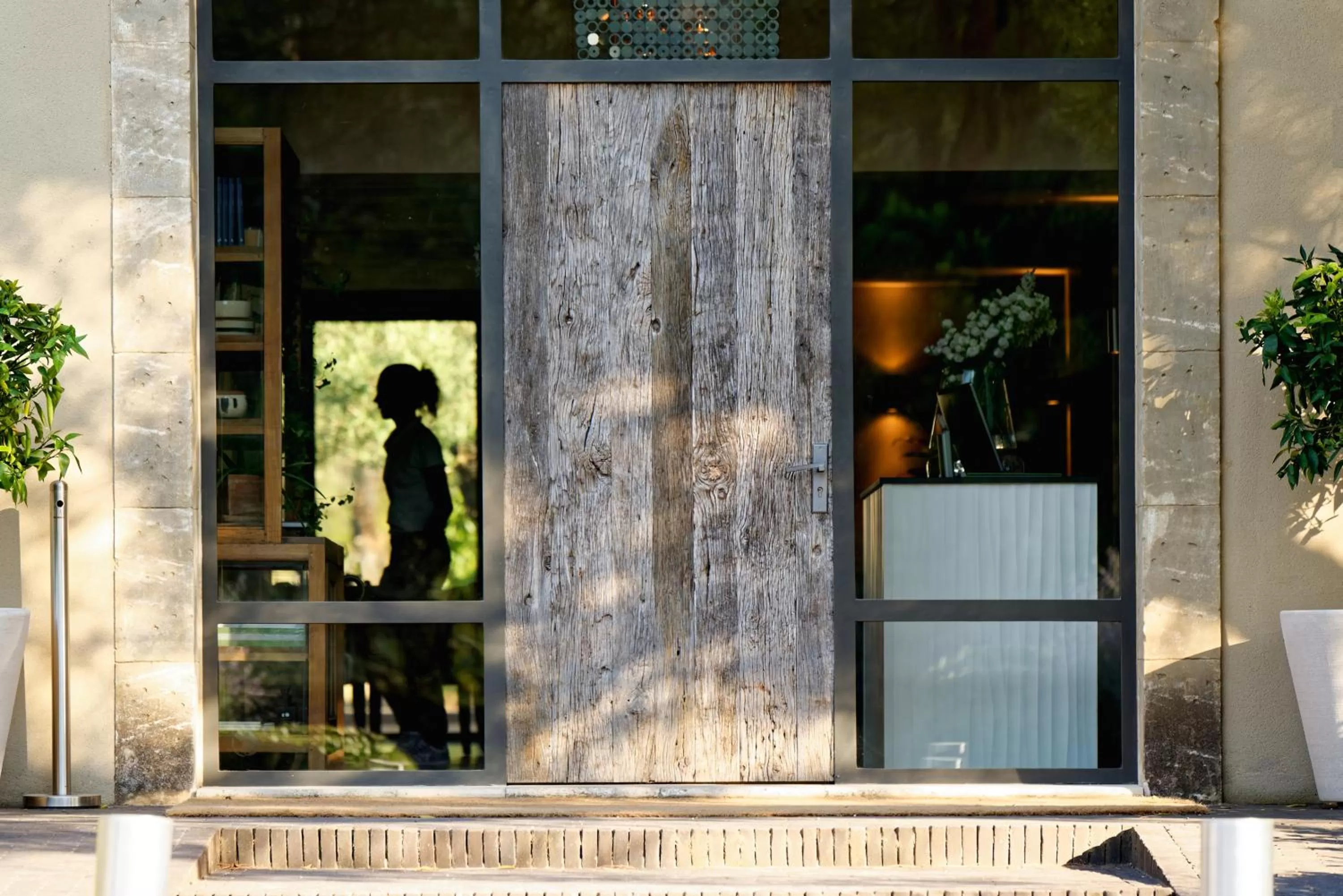 Facade/entrance in Domaine la Pierre Blanche