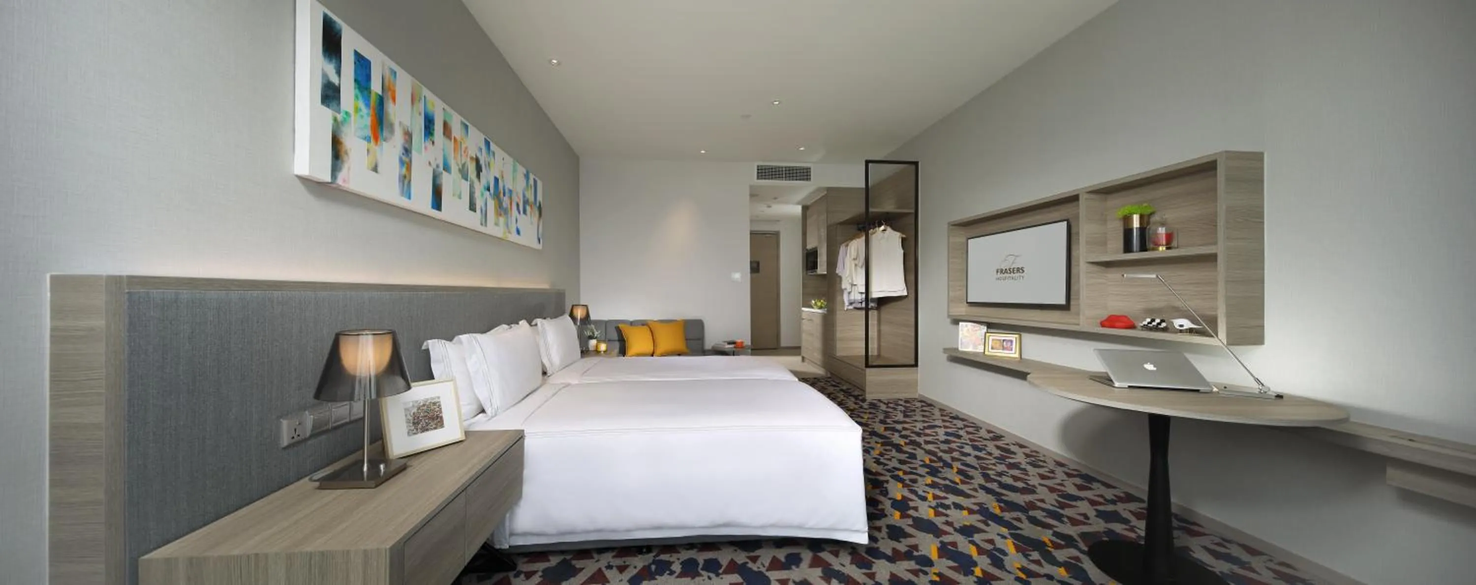 Photo of the whole room, Bed in Capri by Fraser Johor Bahru