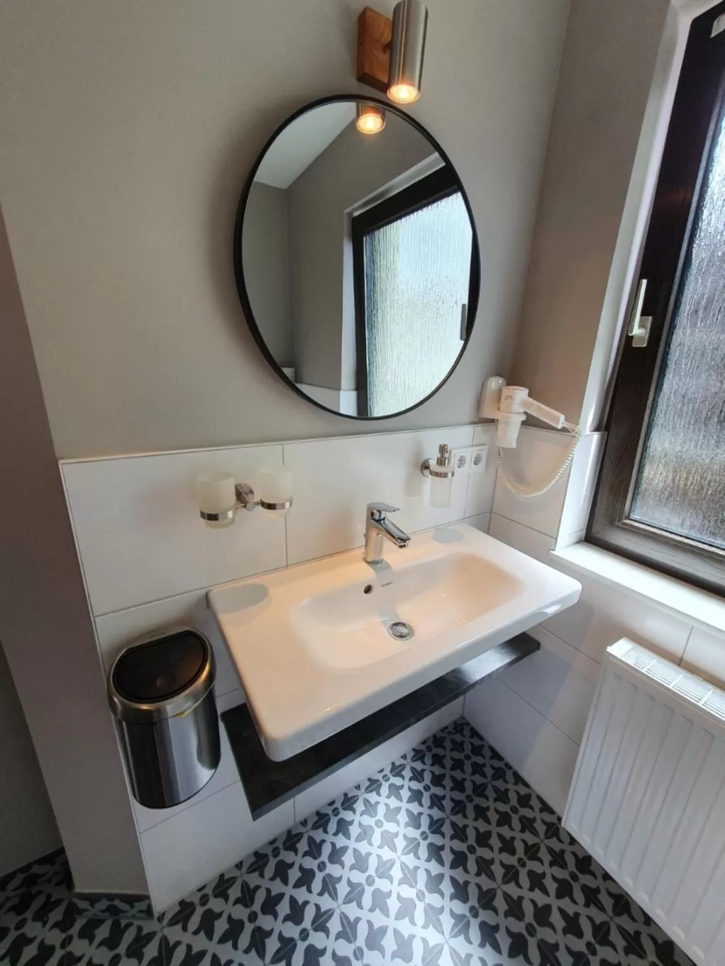 Bathroom in Wirtshaus & Hotel Zur Alten Brauerei Zapf