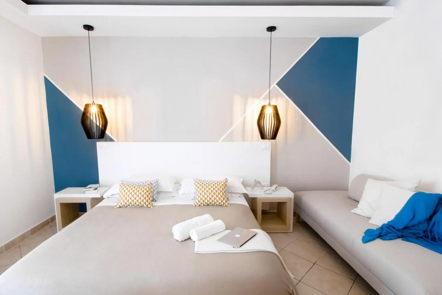 Bedroom, Bed in Hotel Rivage