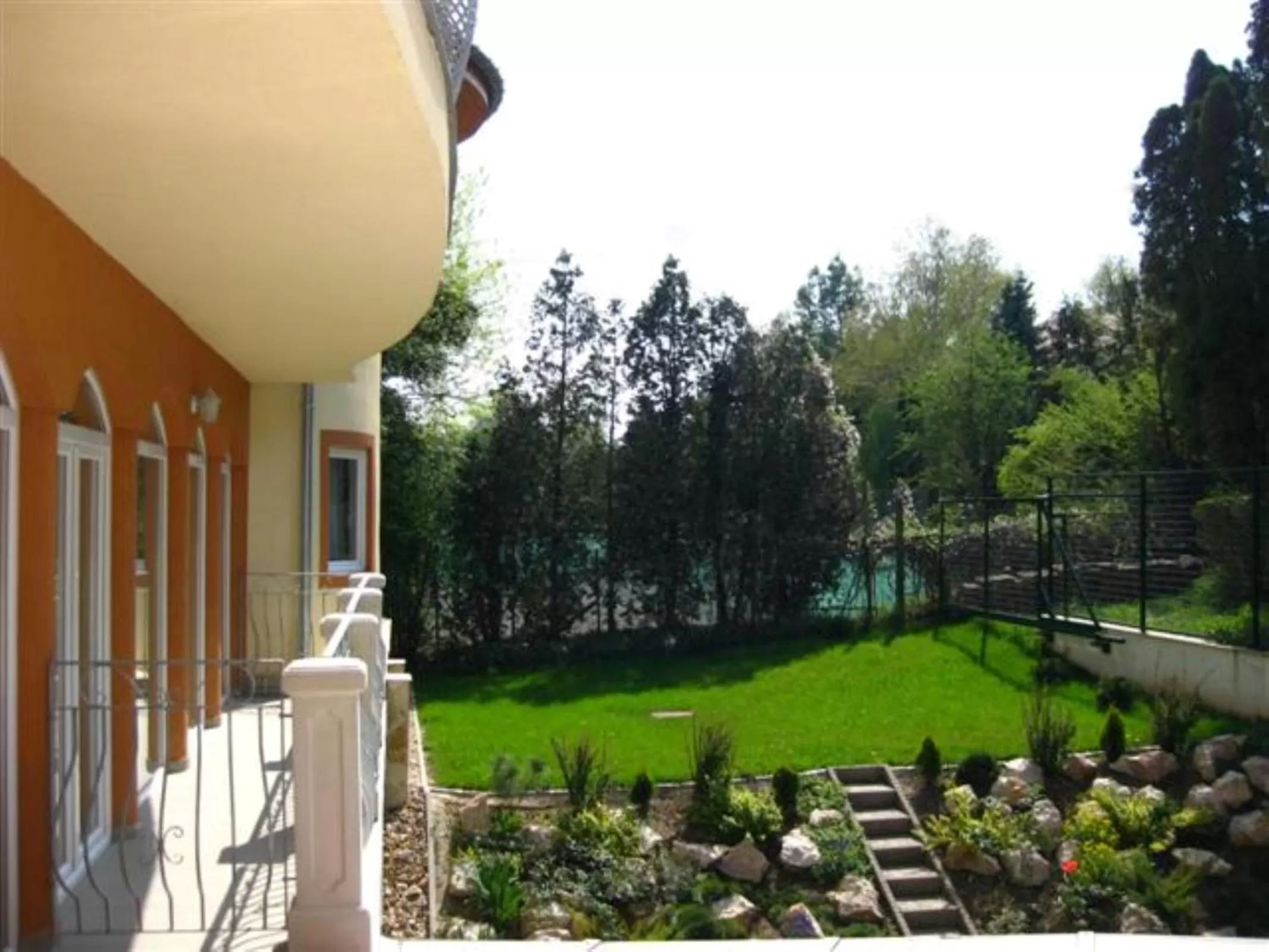 Garden view in SANTE Hévíz