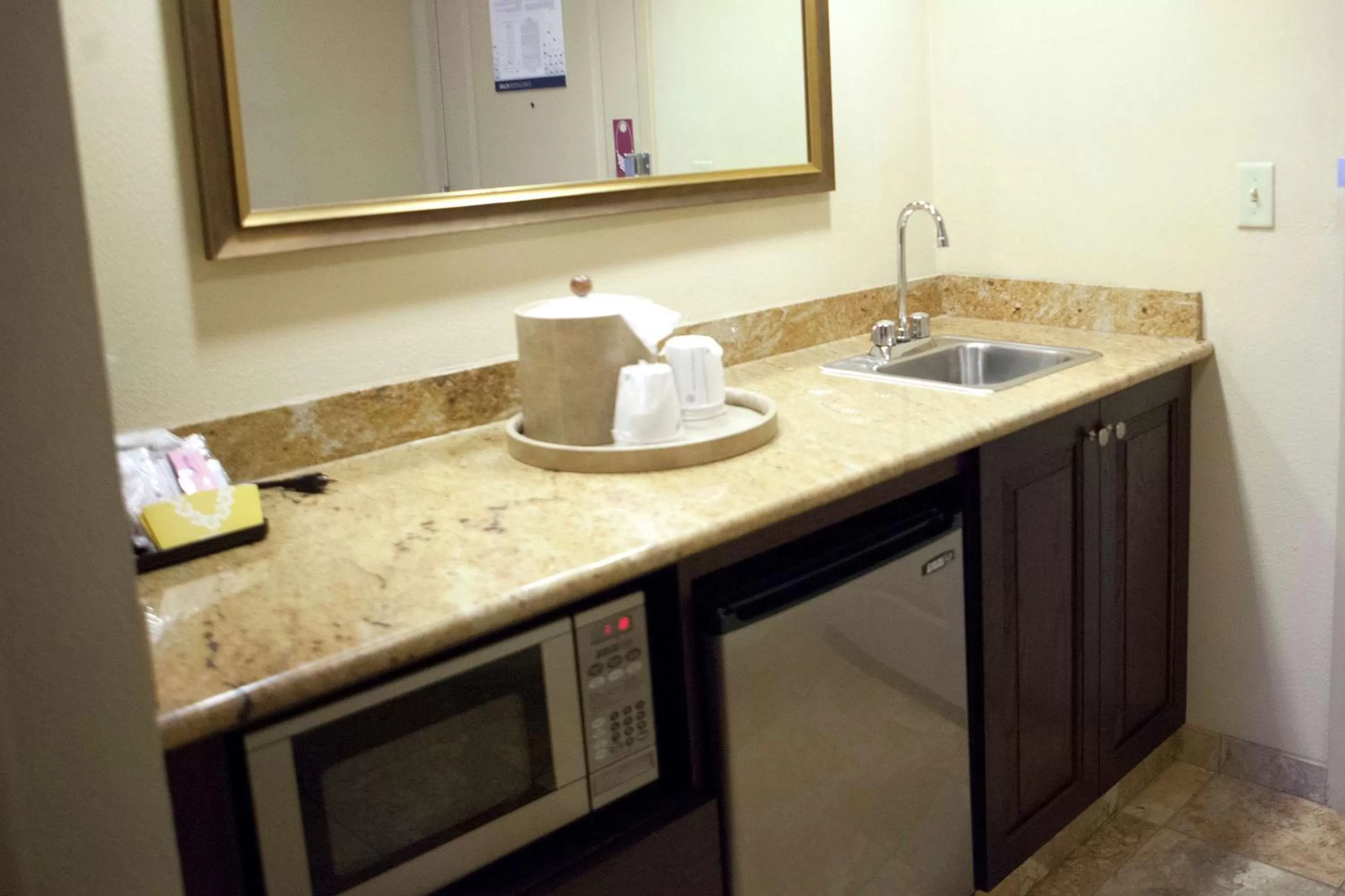 Kitchen or kitchenette in Hampton Inn Rochester-Webster
