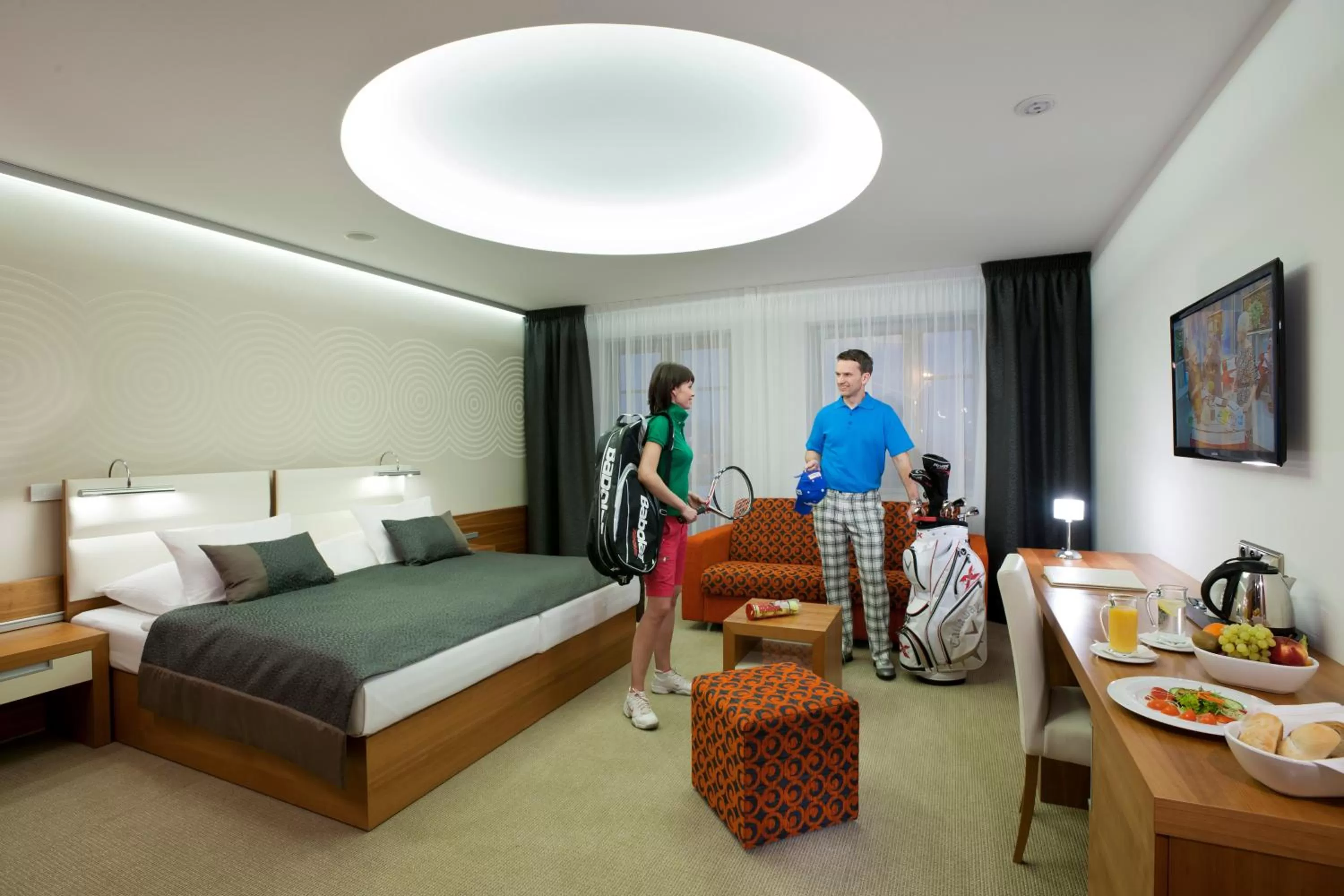 Bed in Hotel Vitality