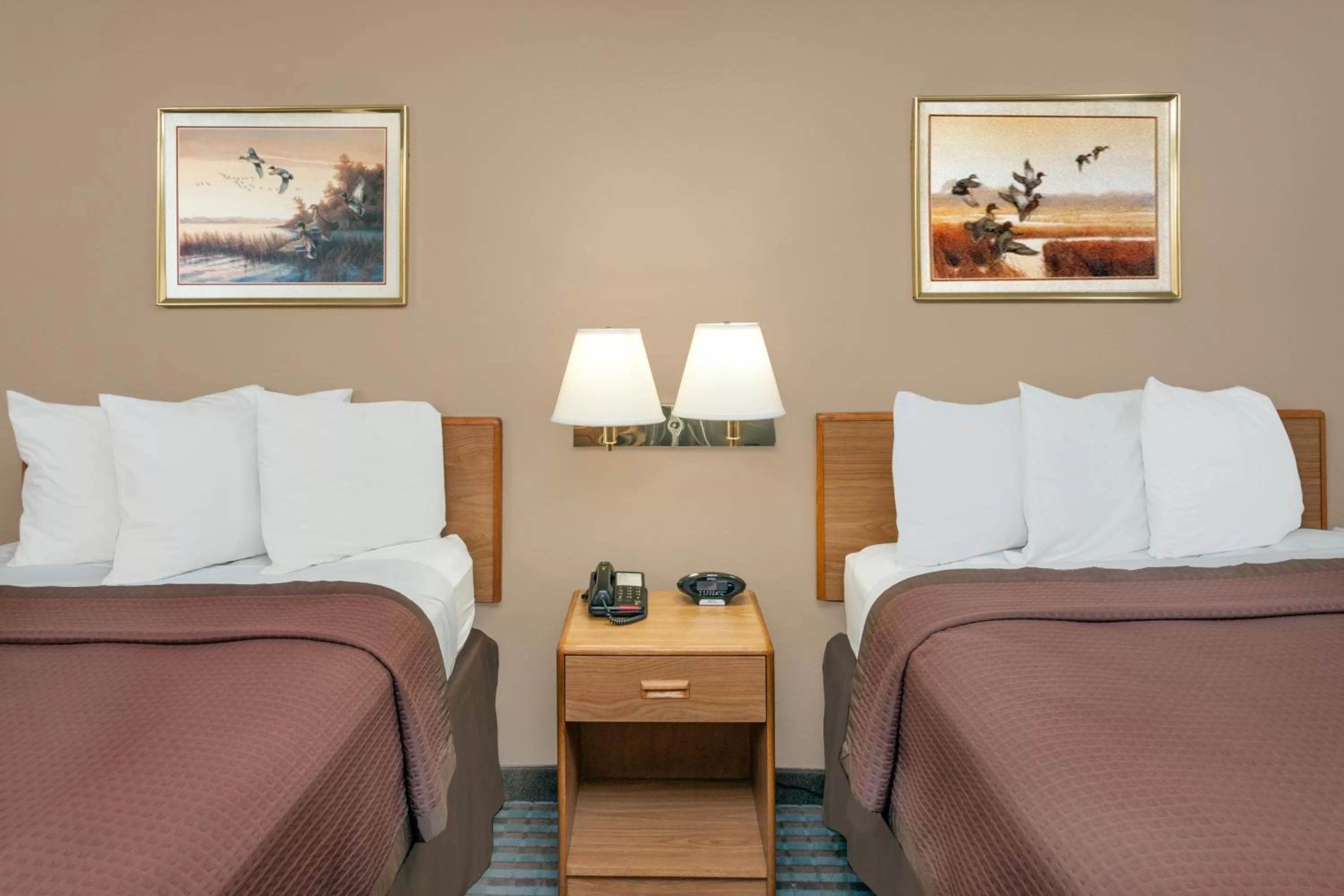 Bed in Days Inn by Wyndham Charleston