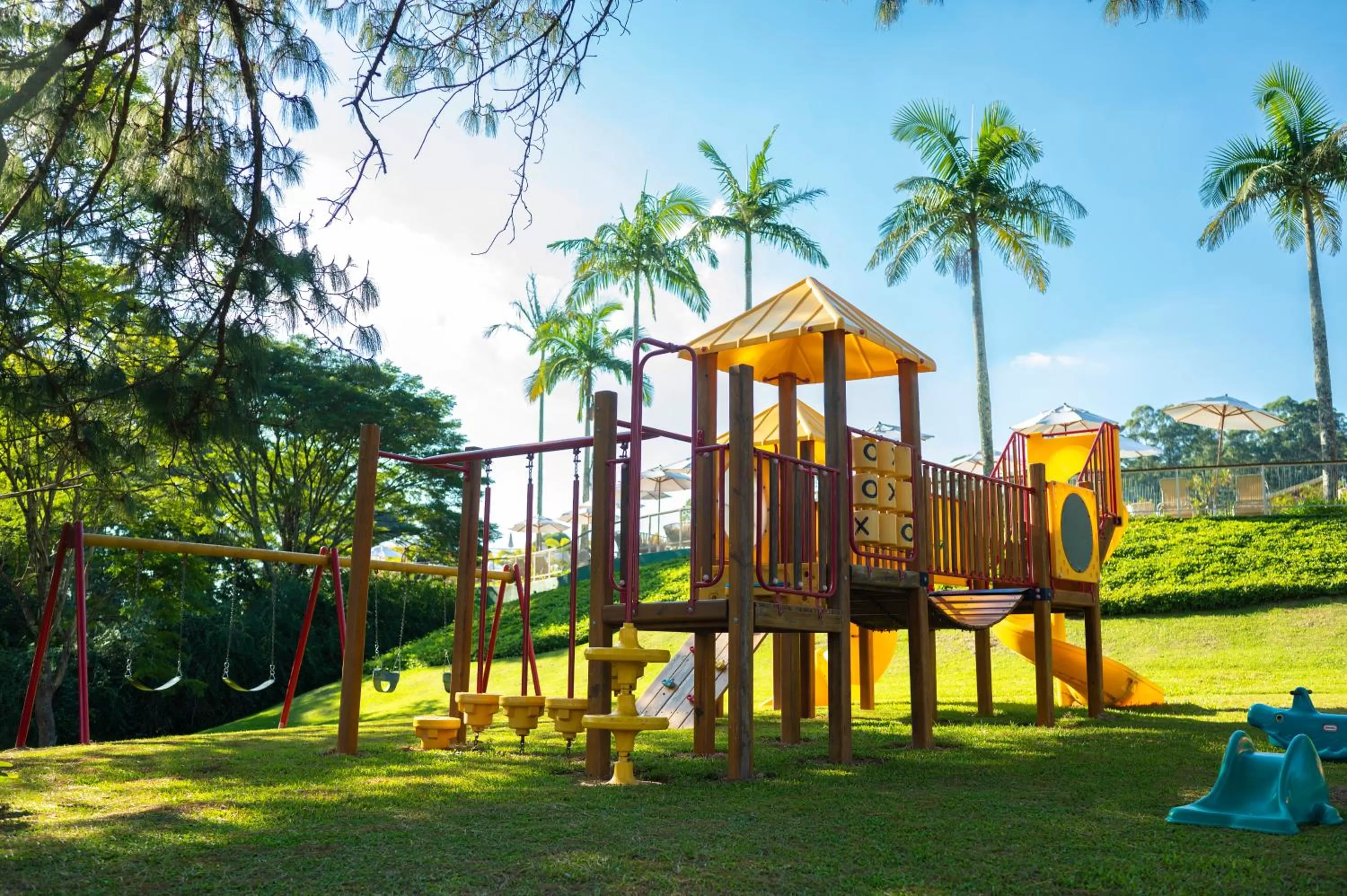 Children play ground in Hotel Villa Rossa