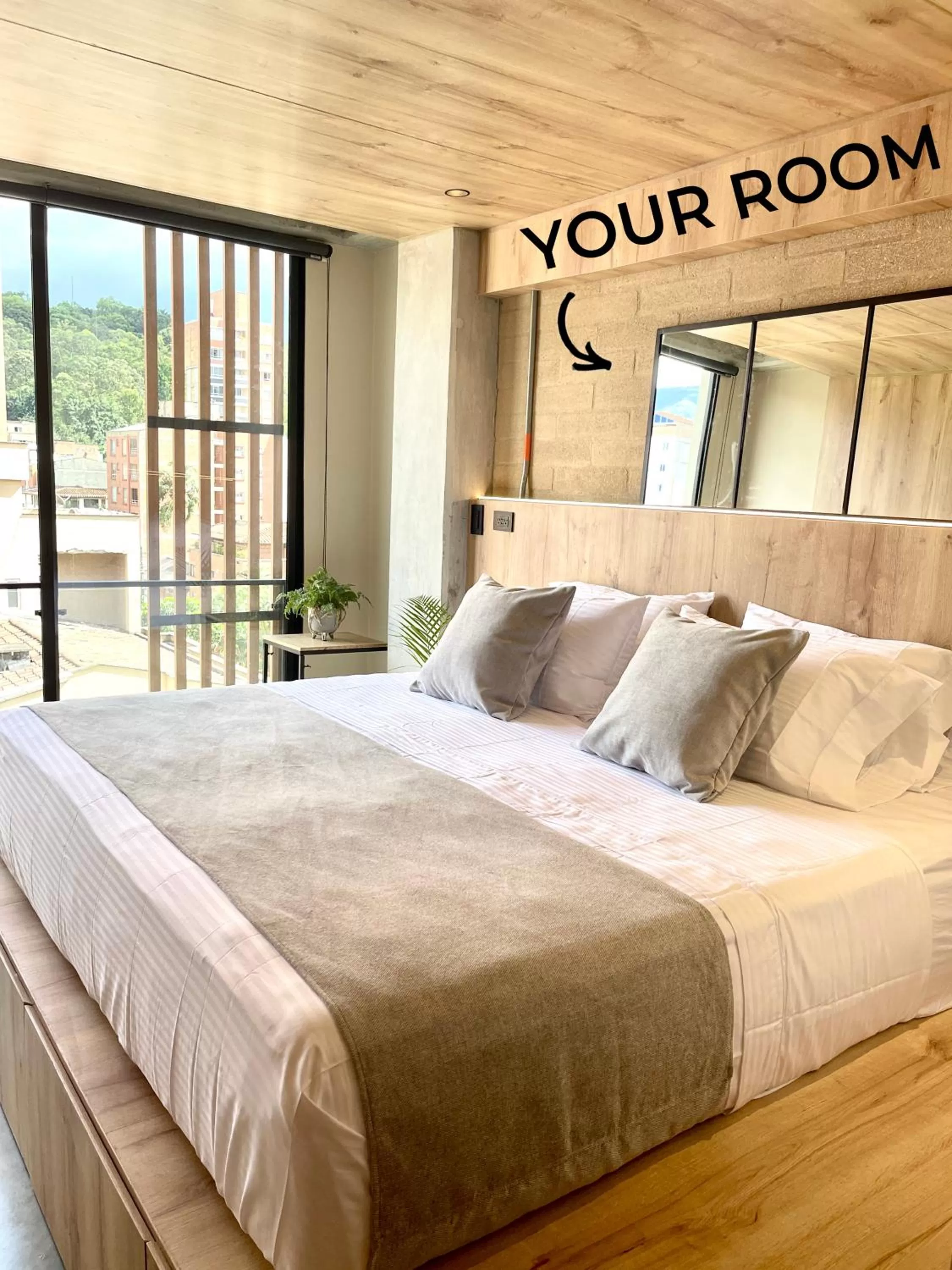 Bed in Beminimal Hotel