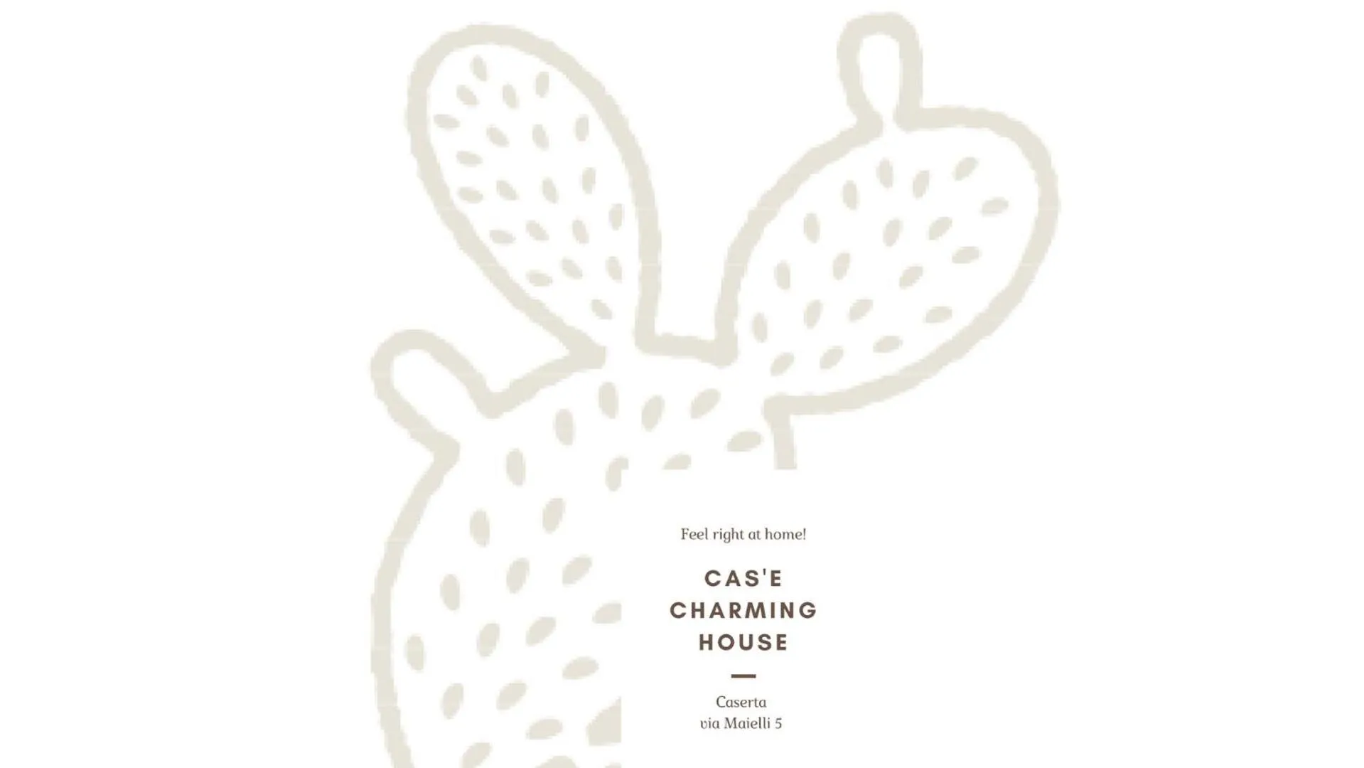 Property logo or sign in Cas'E Charming House