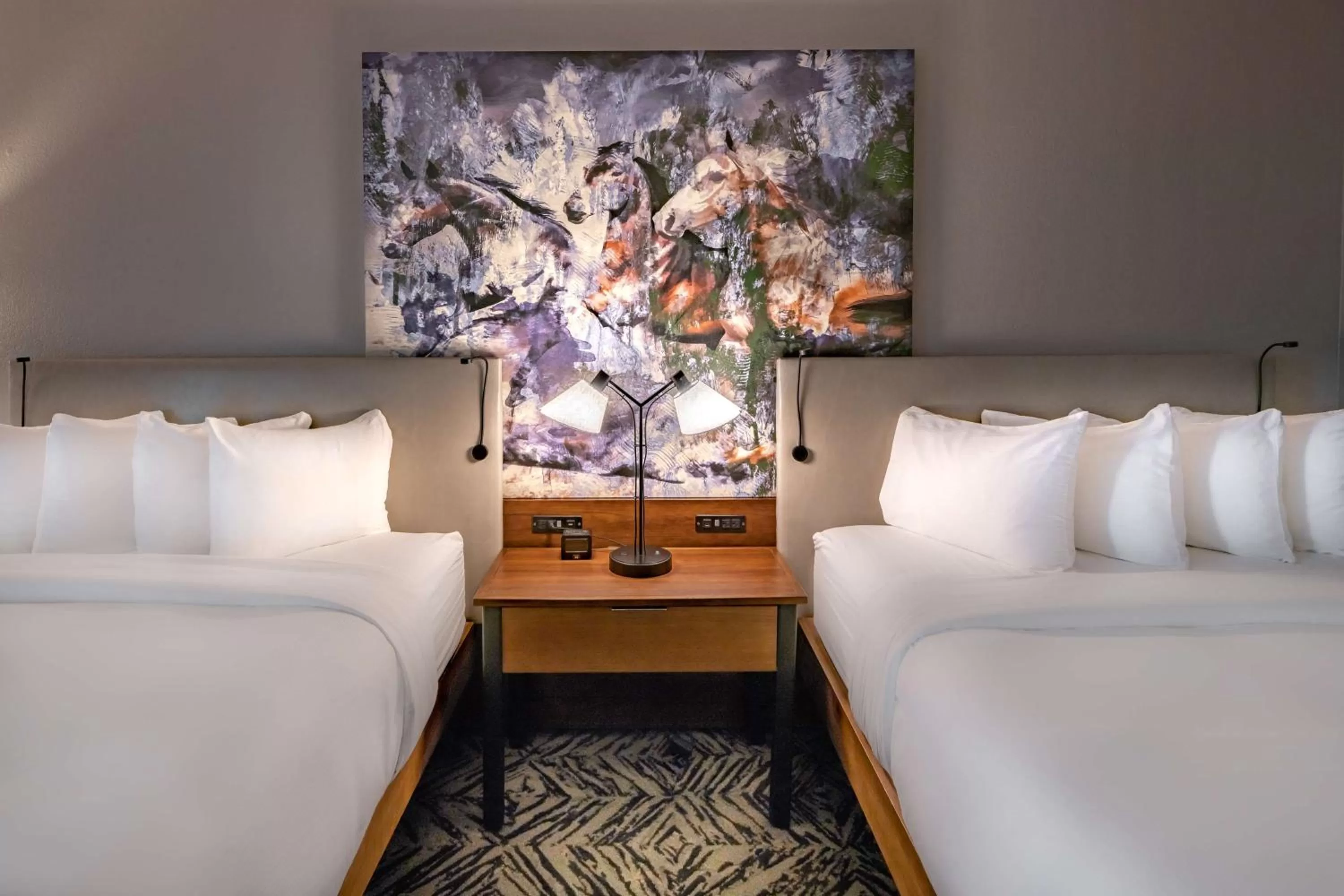 Bed in DoubleTree by Hilton Dallas-Farmers Branch