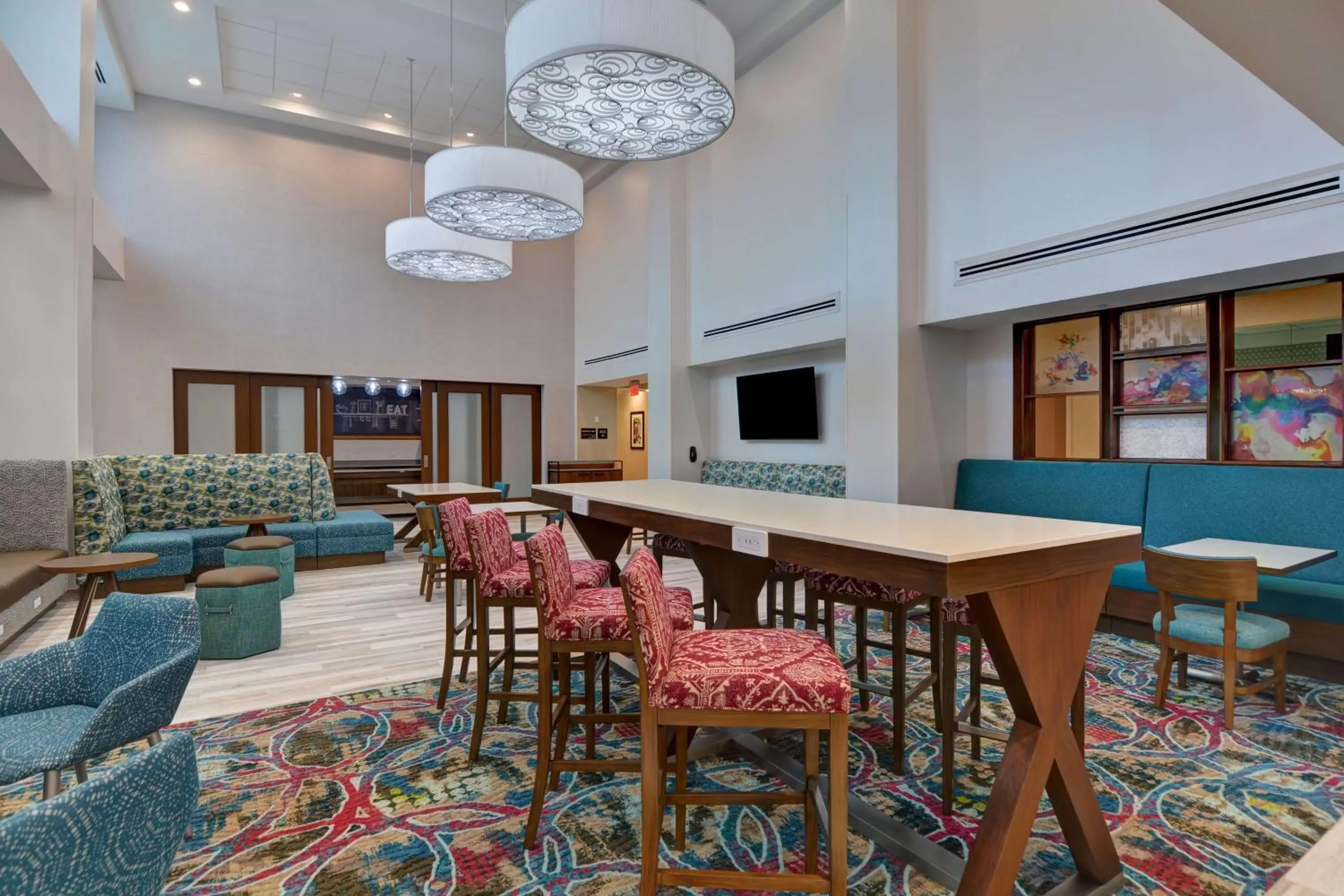 Lobby or reception in Hampton Inn & Suites Tampa Riverview Brandon
