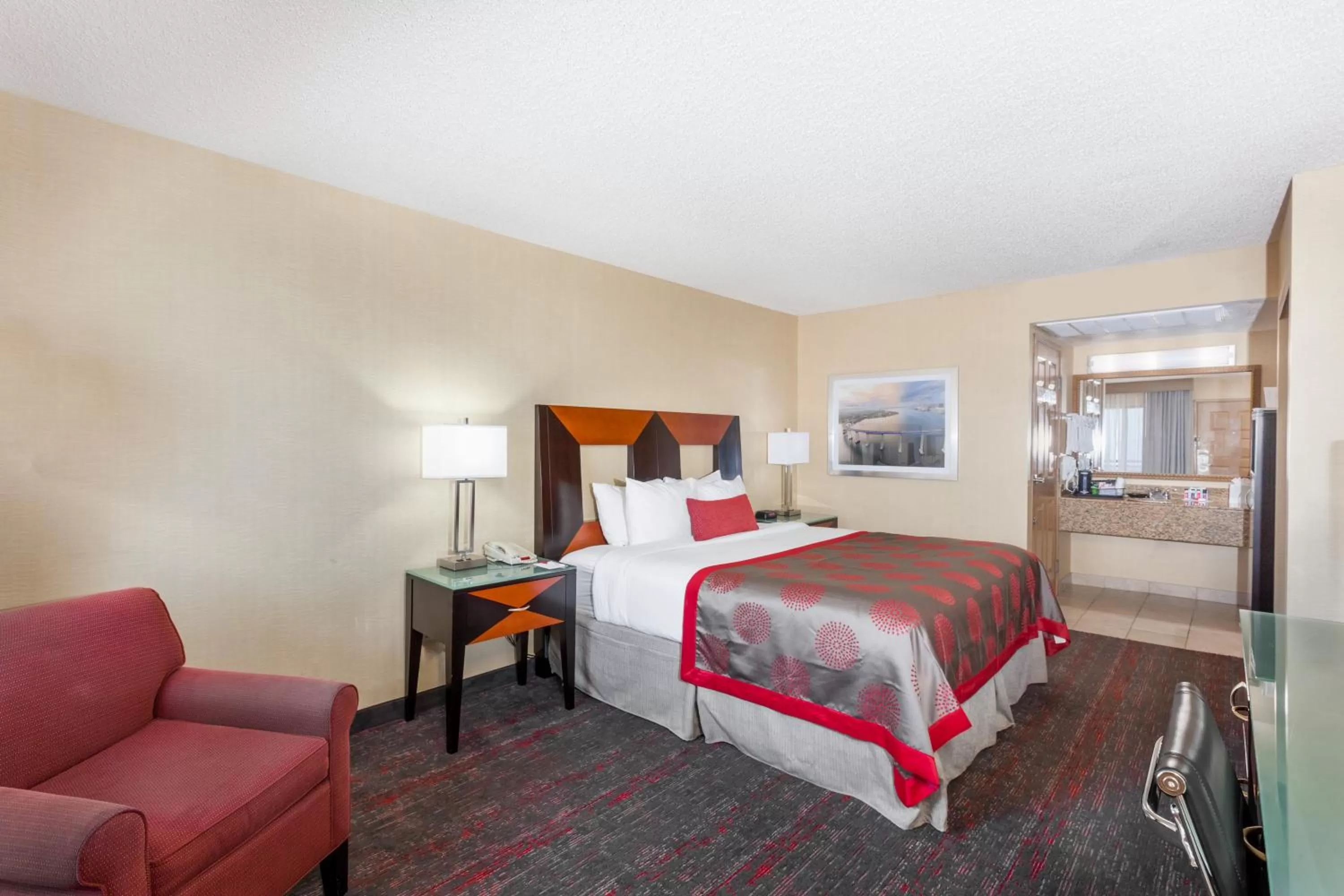 Photo of the whole room, Bed in Ramada by Wyndham San Diego National City