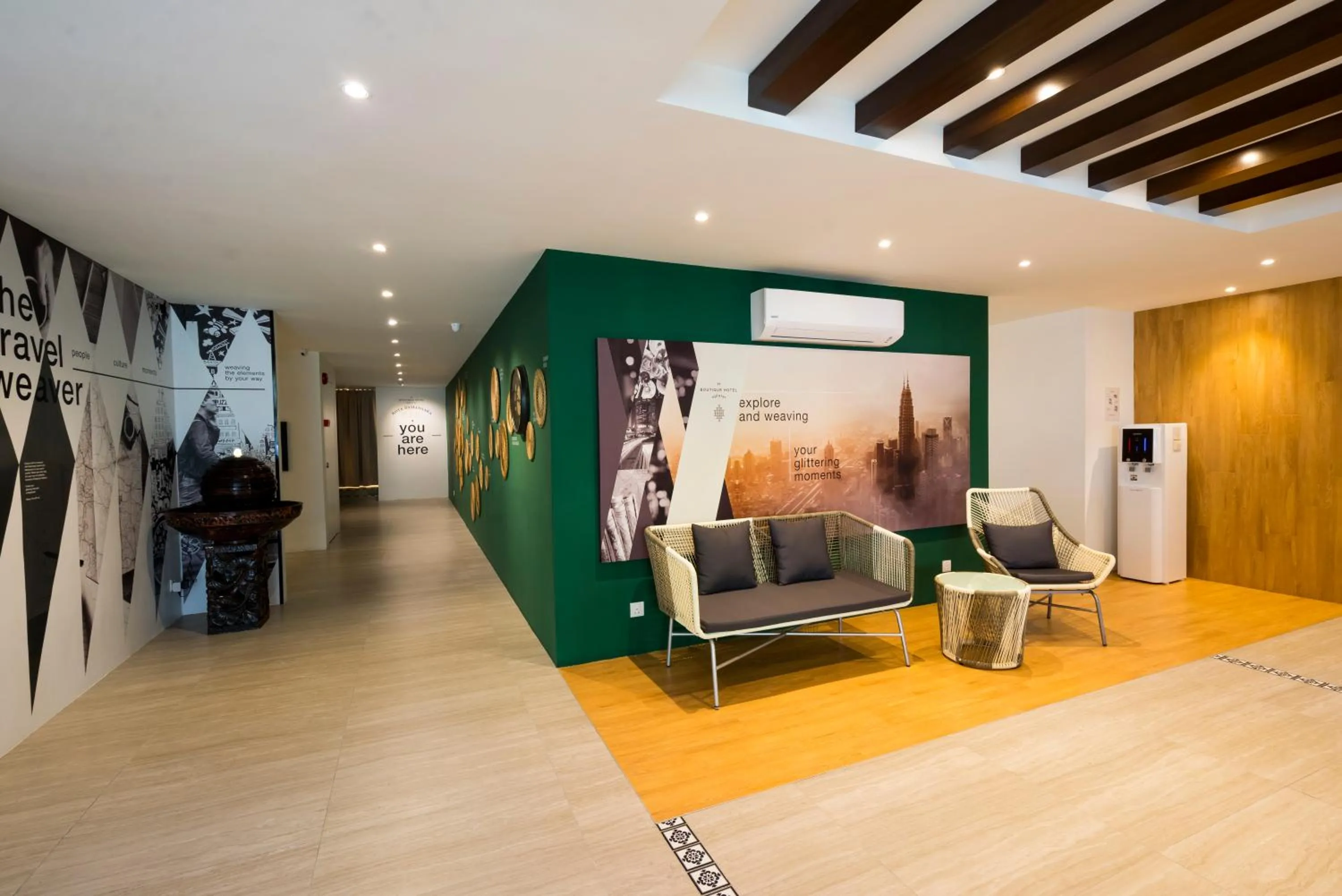 Lobby or reception in H Boutique Hotel Xplorer Kota Damansara