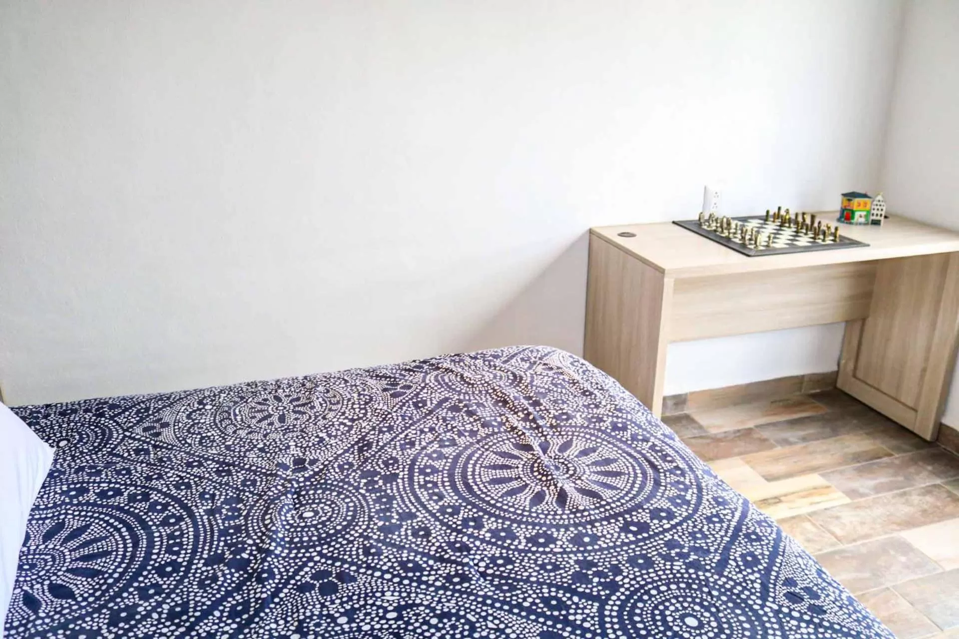 Bed in Hotel Urban Cholula