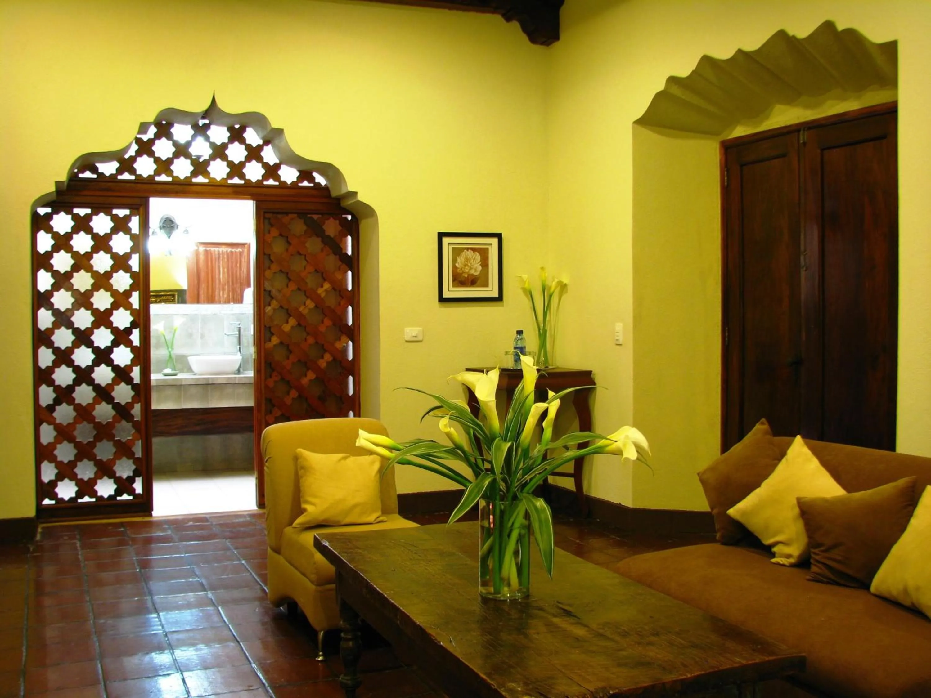 Living room in Casa Santa Rosa Hotel Boutique