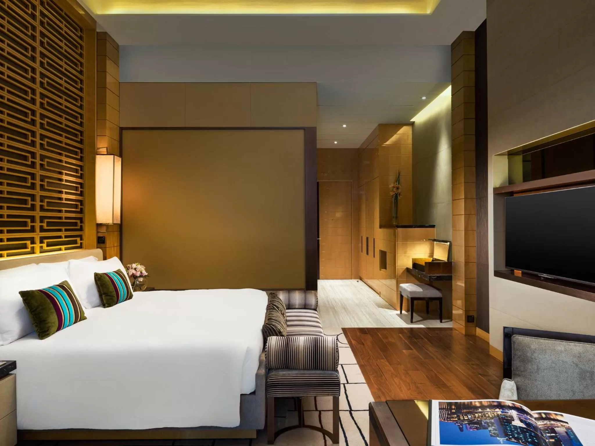 Bed in The Olympian Hong Kong