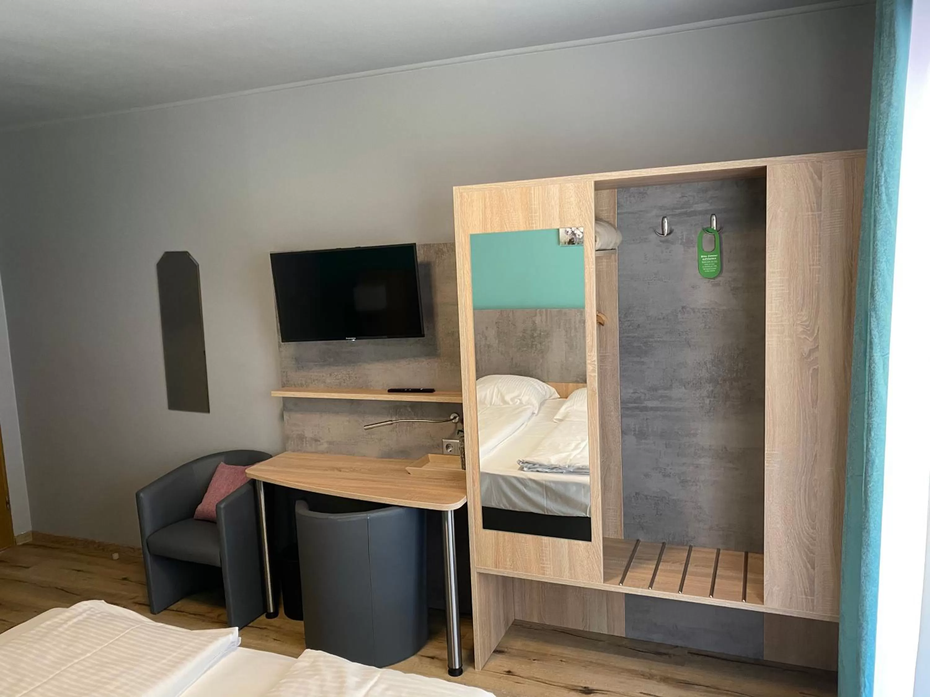 TV and multimedia, Bed in Hotel Blüchertal