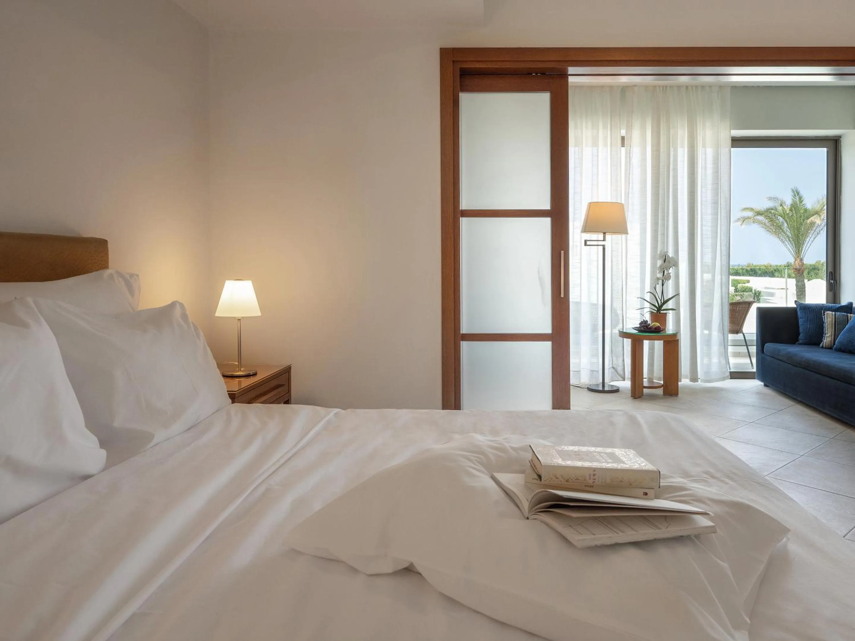 Bedroom, Bed in Amirandes, A Grecotel Resort to Live