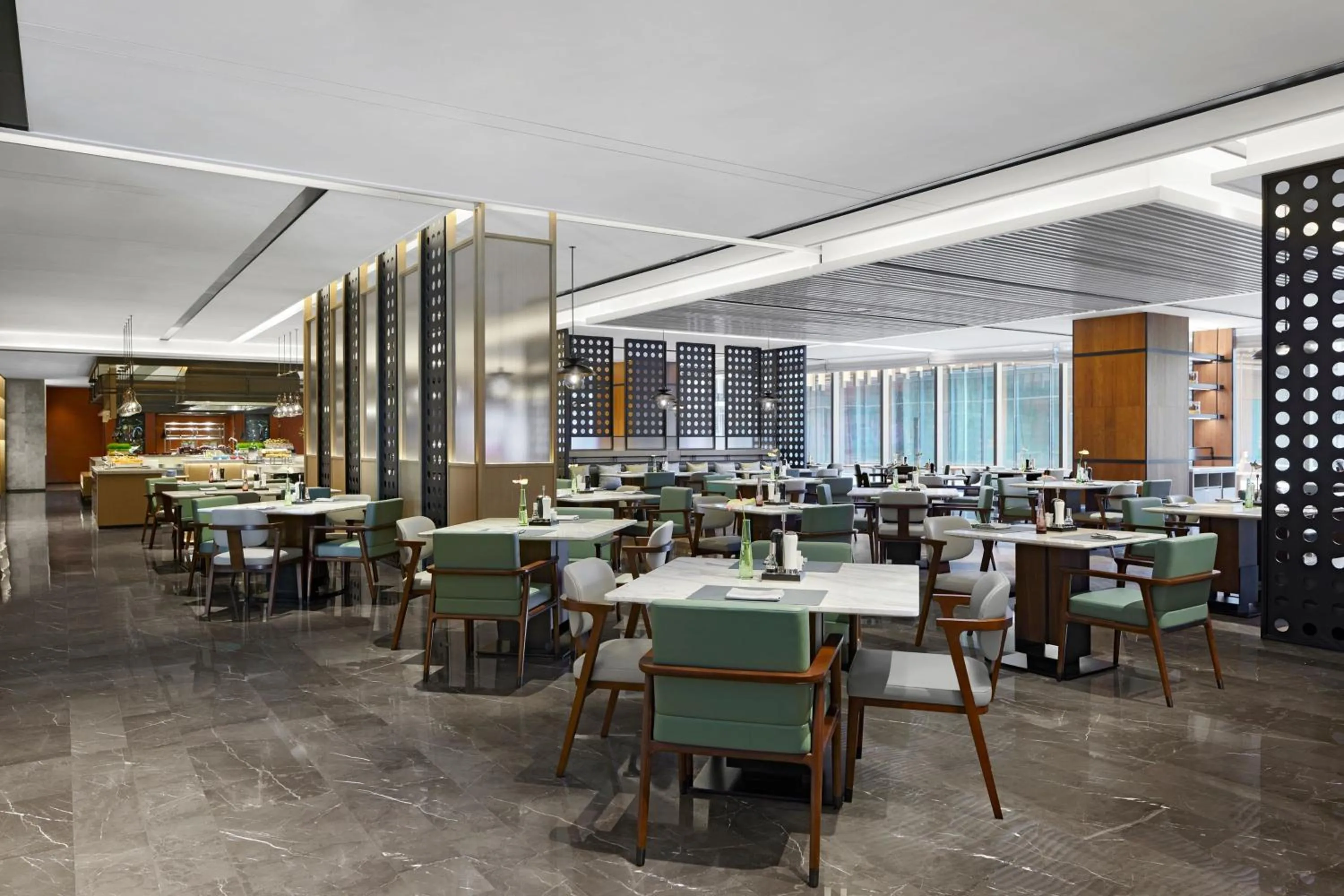 Lounge or bar in Changzhou Marriott Hotel Jintan