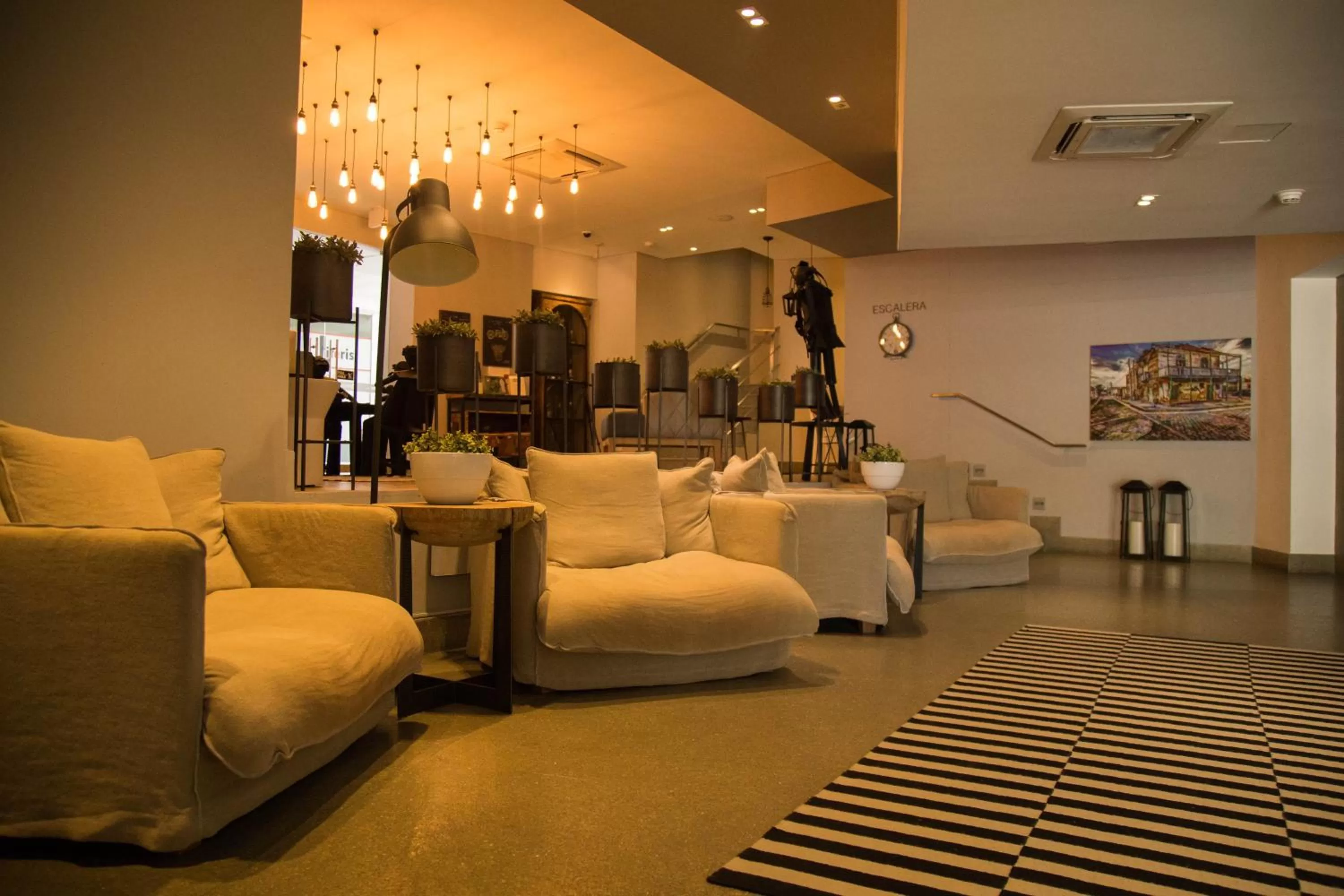 Lobby or reception in GHL San Lazaro Art Hotel