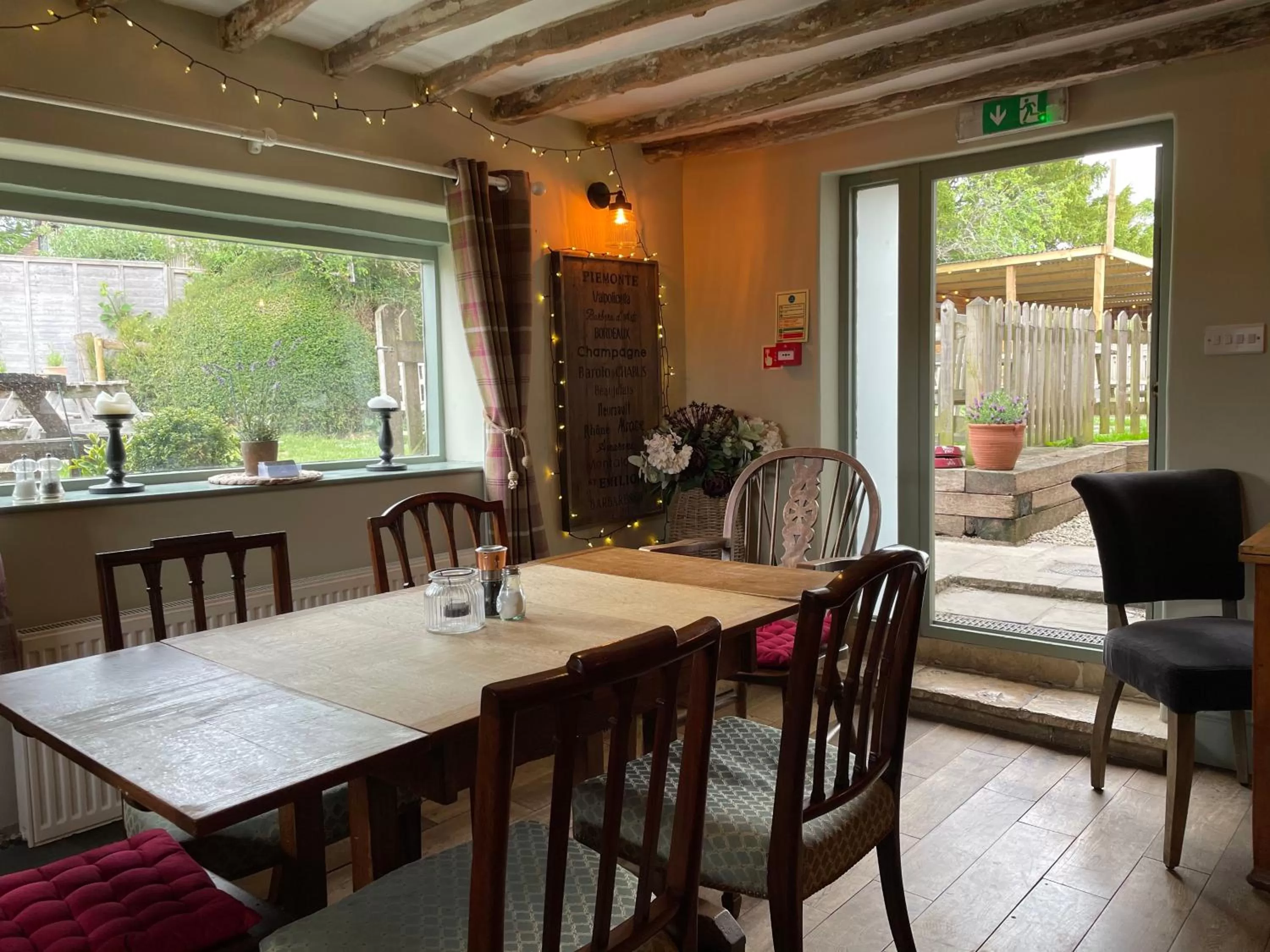 Dining area in The Windmill Inn