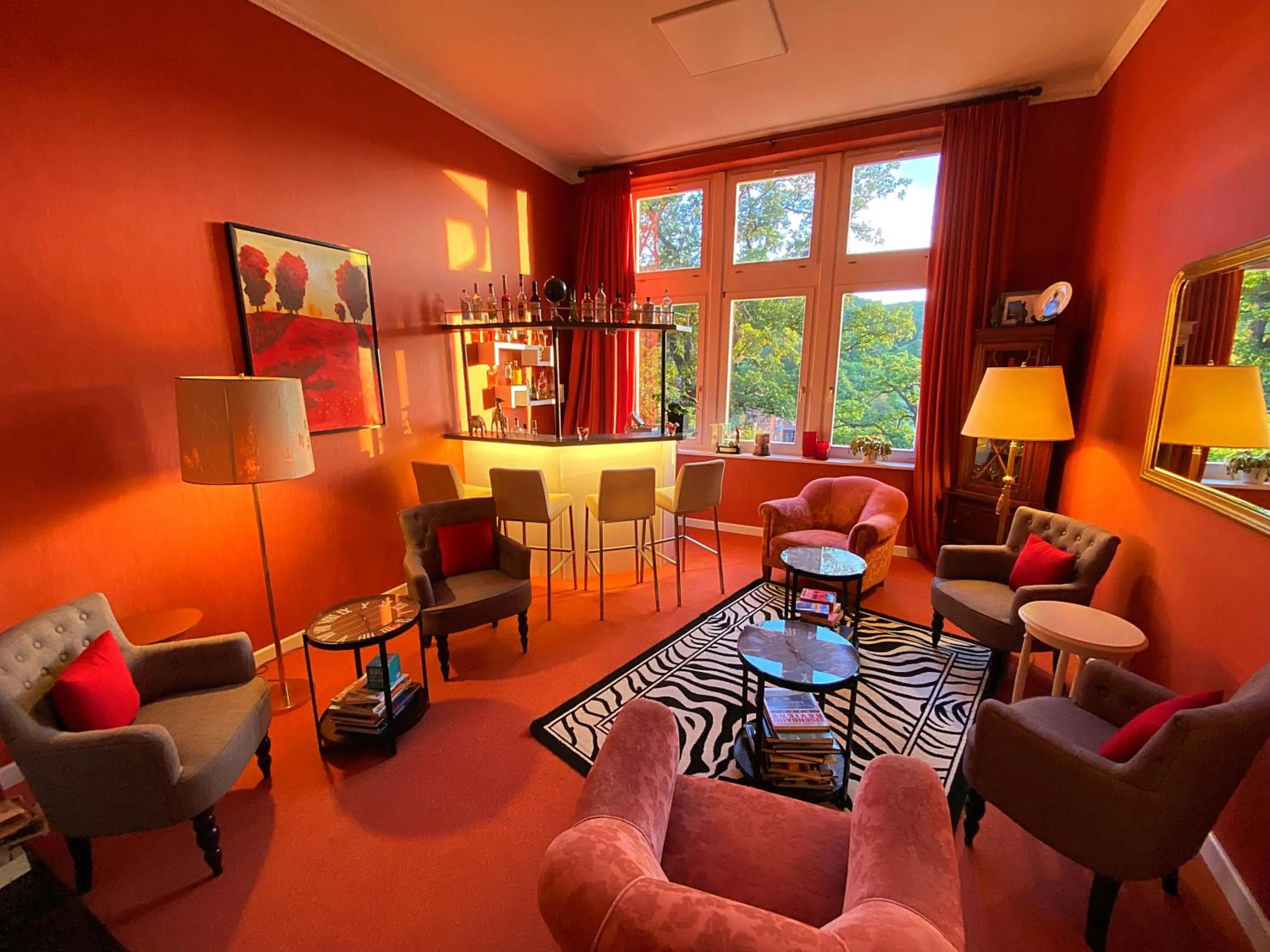 Lounge or bar in Hotel Villa Viktoria Luise